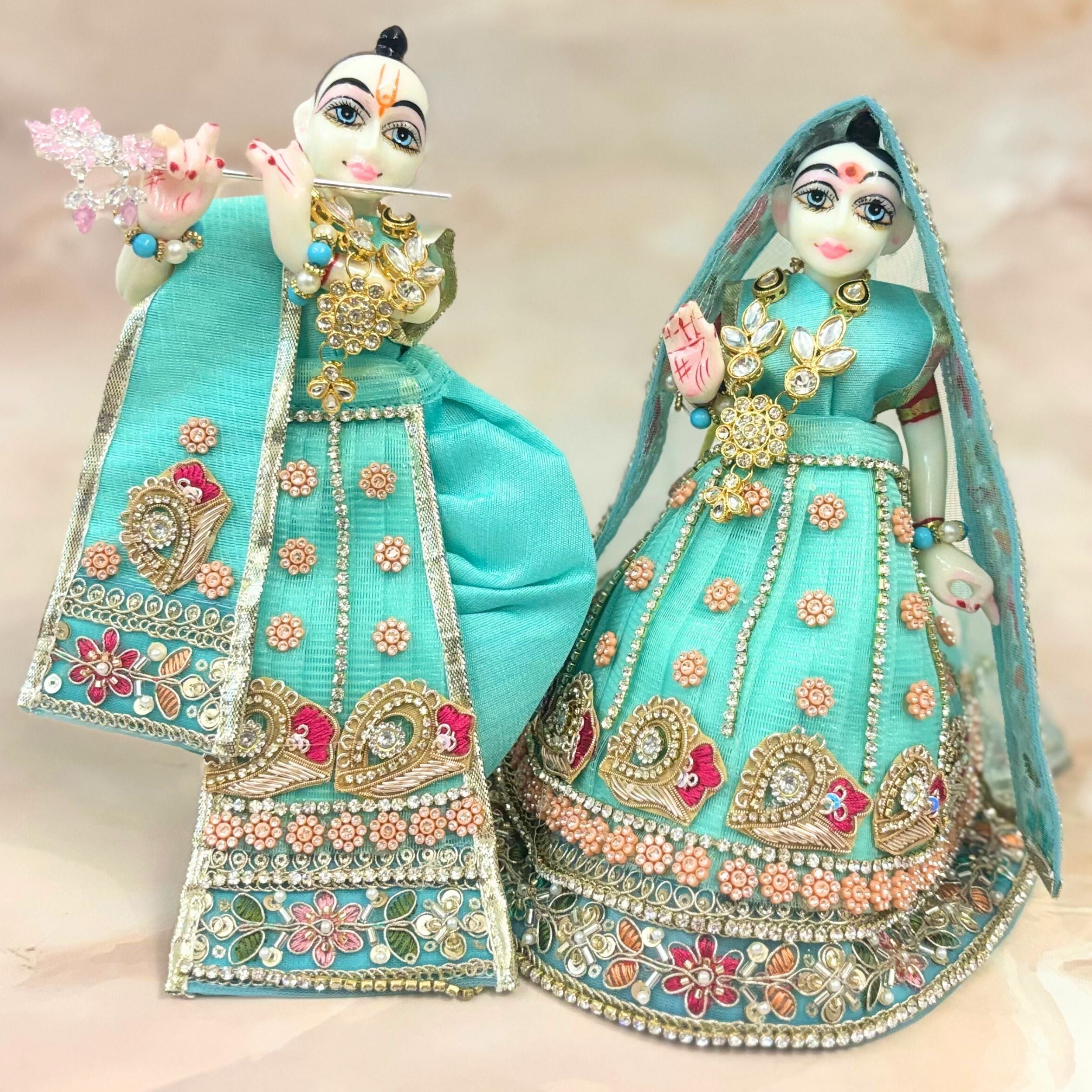 Handmade Designer Laddu Gopal Dress | Fancy Kanha Ji Poshak for Janmashtami | Bal Gopal & Krishna Ji Dress for Festivals