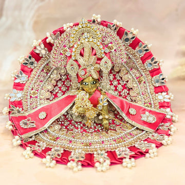 Handmade Designer Laddu Gopal Dress | Fancy Kanha Ji Poshak for Janmashtami | Bal Gopal & Krishna Ji Dress for Festivals