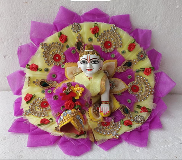 Handmade Designer Laddu Gopal Dress | Fancy Kanha Ji Poshak for Janmashtami | Bal Gopal & Krishna Ji Dress Collection