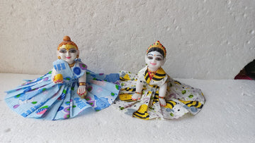 Handmade Summer Special Laddu Gopal Dress - Designer Kanha Ji Poshak & Fancy Bal Gopal Outfit for Janmashtami Celebrations
