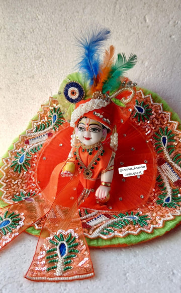 Handmade Designer Laddu Gopal Dress | Fancy Kanha Ji Poshak for Janmashtami | Bal Gopal & Krishna Ji Dress Collection