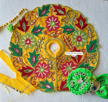 Handmade Designer Laddu Gopal Dress - Fancy Kanha Ji Poshak for Janmashtami | Bal Gopal & Krishna Ji Dress Collection