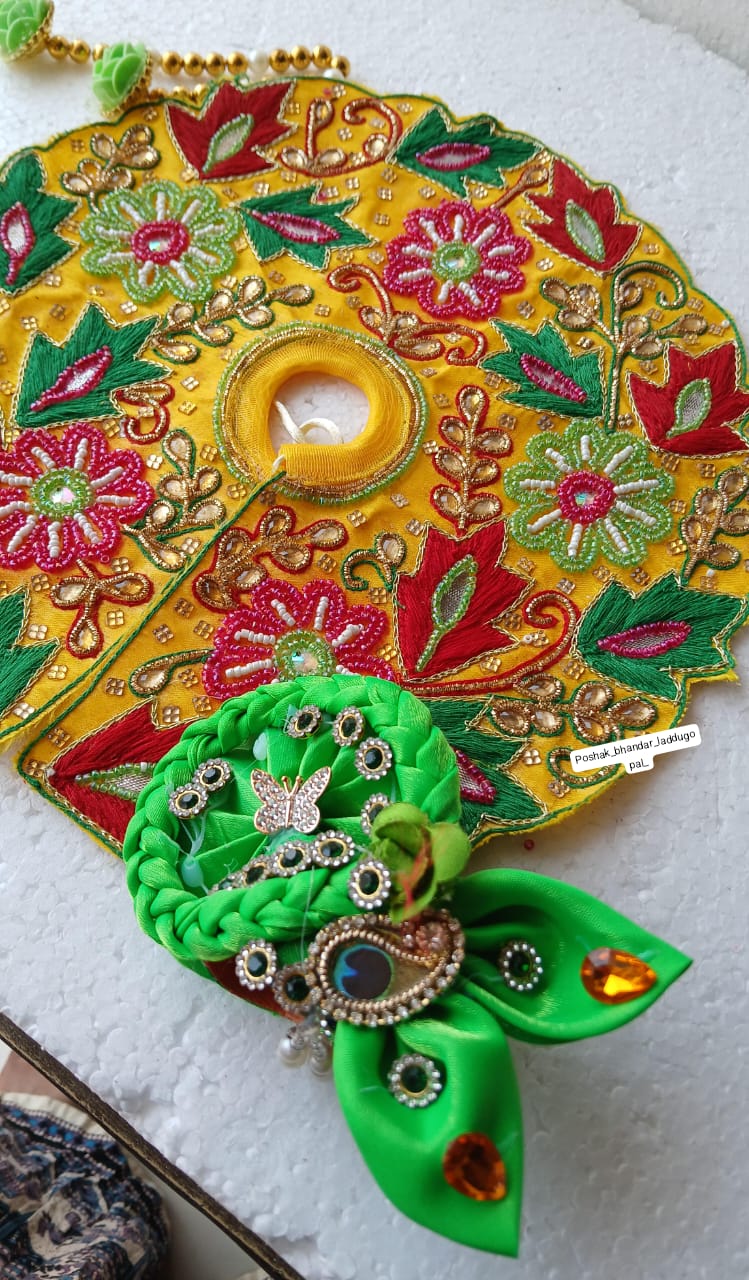 Handmade Designer Laddu Gopal Dress - Fancy Kanha Ji Poshak for Janmashtami | Bal Gopal & Krishna Ji Dress Collection