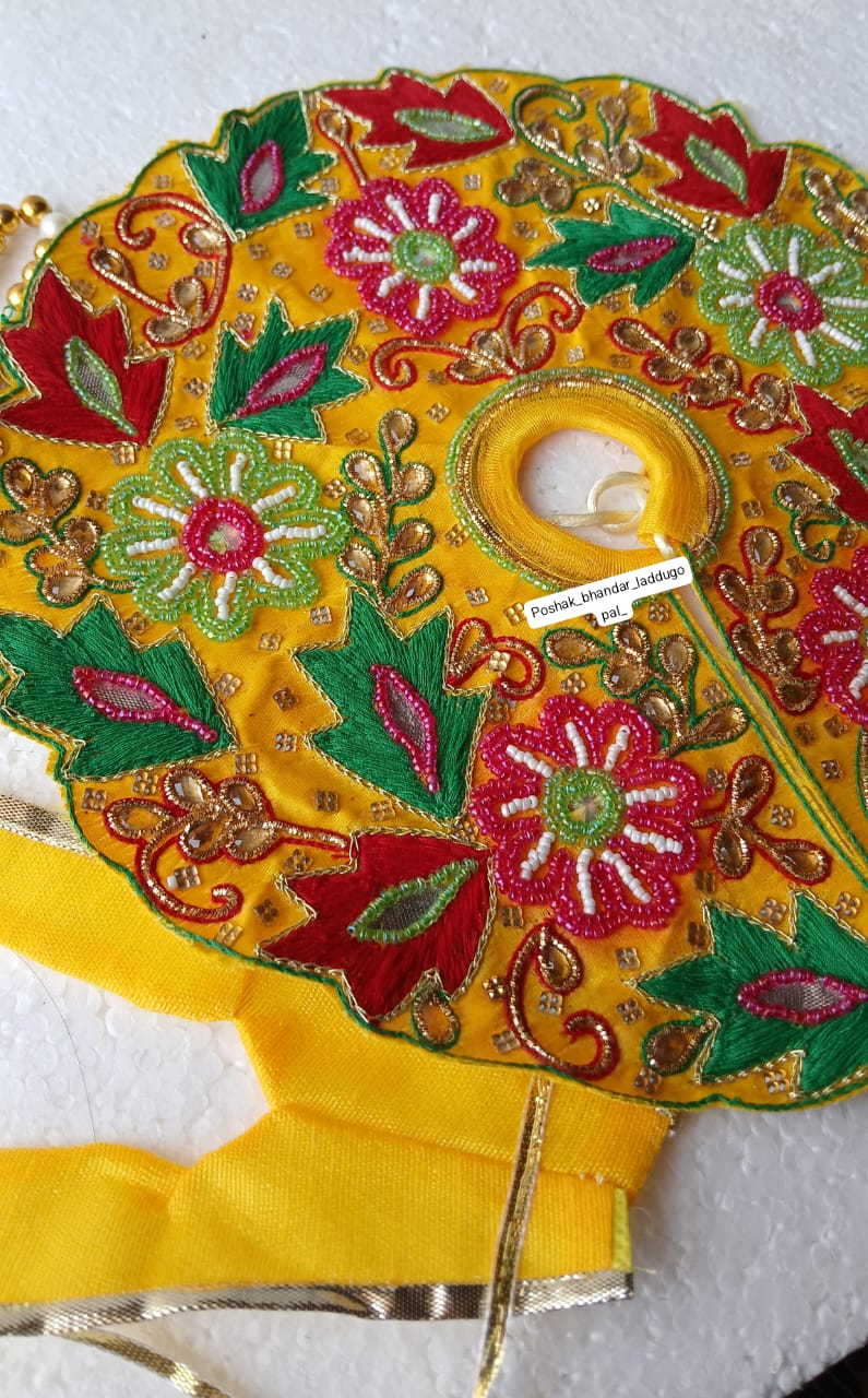 Handmade Designer Laddu Gopal Dress - Fancy Kanha Ji Poshak for Janmashtami | Bal Gopal & Krishna Ji Dress Collection