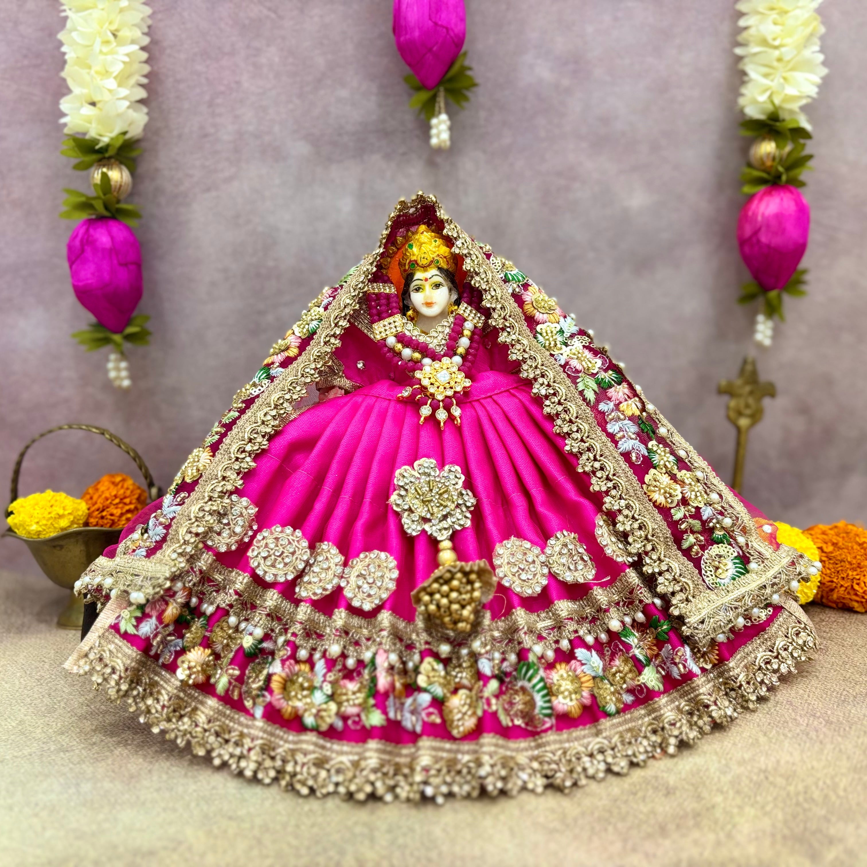 Handmade Designer Laddu Gopal Dress | Fancy Kanha Ji Poshak for Janmashtami | Bal Gopal & Krishna Ji Dress - Perfect Festival Attire