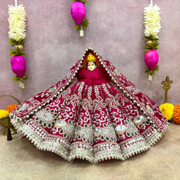 Handmade Designer Laddu Gopal Dress | Fancy Kanha Ji Poshak for Janmashtami | Bal Gopal & Krishna Ji Dress for Festivals