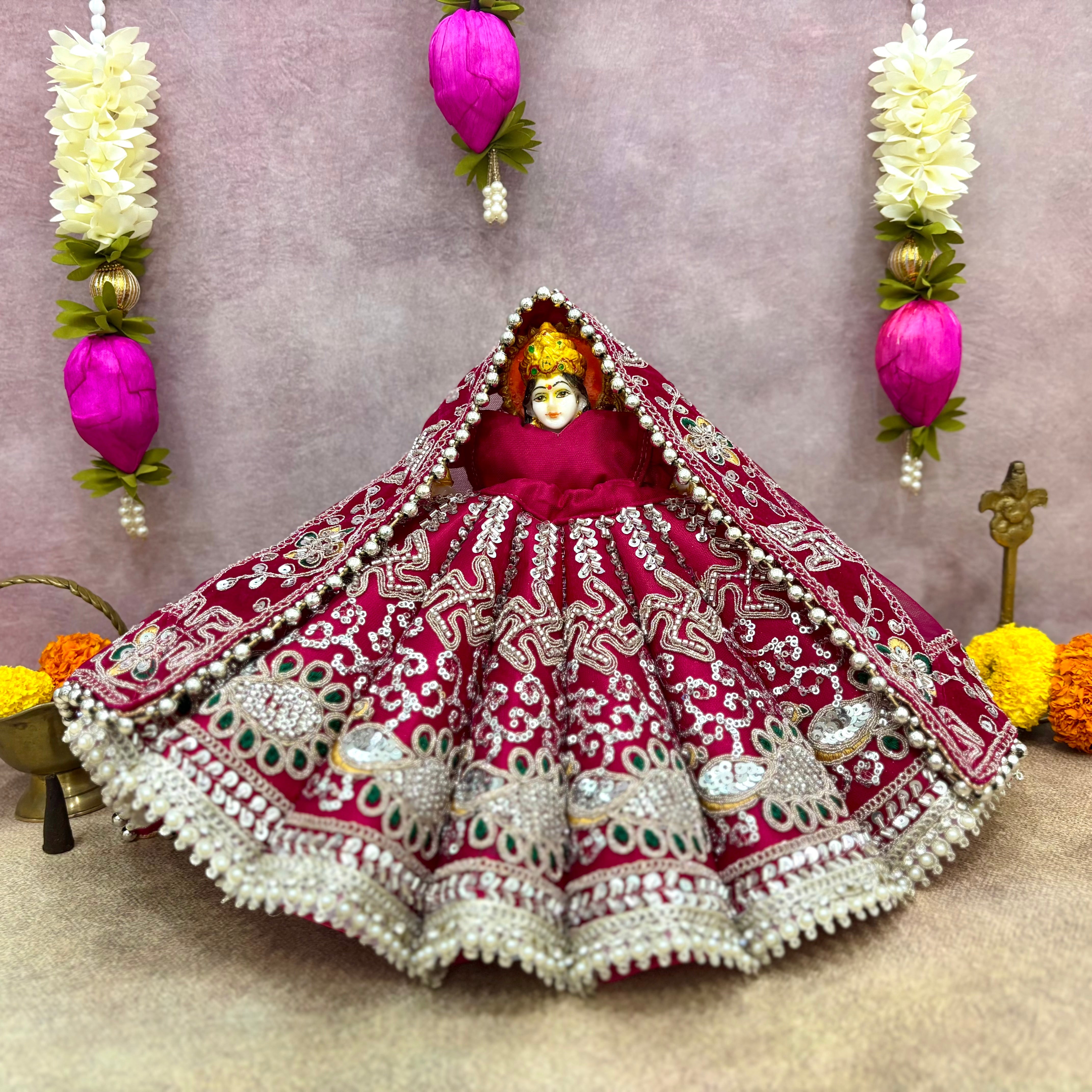 Handmade Designer Laddu Gopal Dress | Fancy Kanha Ji Poshak for Janmashtami | Bal Gopal & Krishna Ji Dress for Festivals