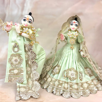 Handmade Designer Laddu Gopal Dress - Fancy Kanha Ji Poshak for Janmashtami, Bal Gopal Dress, Krishna Ji Dress, Perfect Festival Outfit