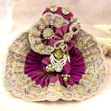 Handmade Designer Laddu Gopal Dress | Fancy Kanha Ji Poshak for Janmashtami | Bal Gopal & Krishna Ji Dress for Festivals