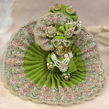 Handmade Designer Laddu Gopal Dress | Fancy Kanha Ji Poshak for Janmashtami | Bal Gopal & Krishna Ji Dress for Festivals