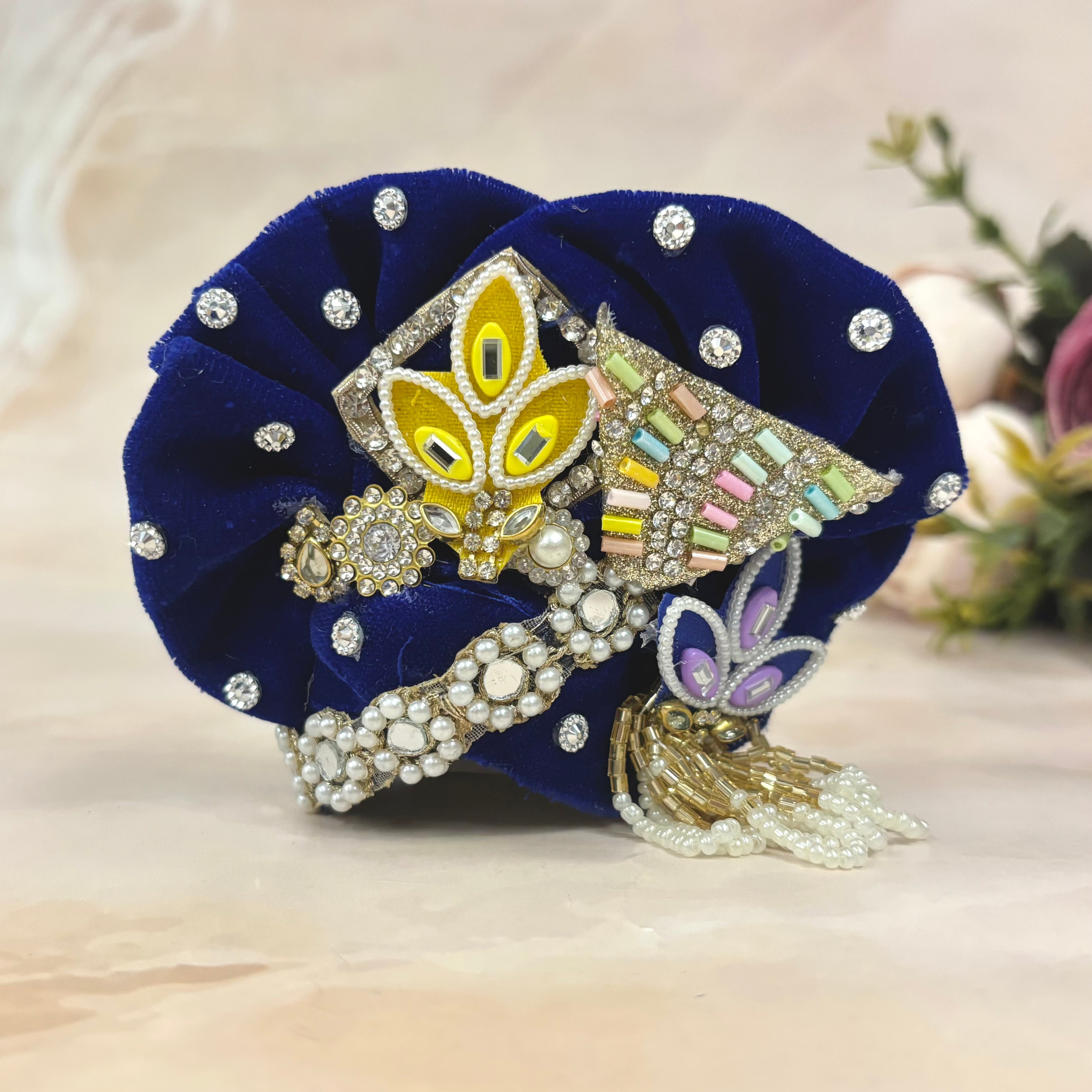 Handmade Designer Laddu Gopal Dress | Fancy Kanha Ji Poshak for Janmashtami | Bal Gopal & Krishna Ji Dress for Festivals