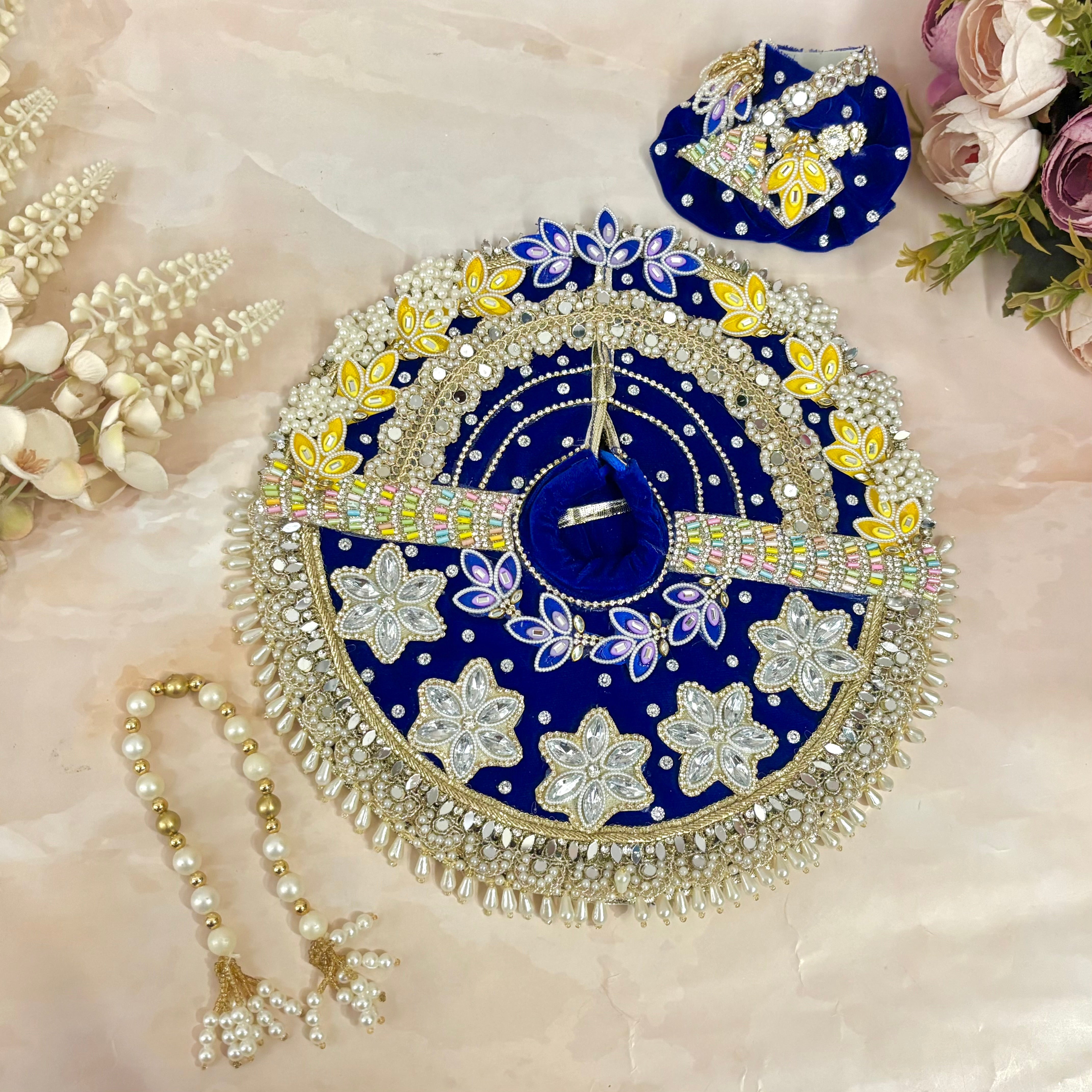 Handmade Designer Laddu Gopal Dress | Fancy Kanha Ji Poshak for Janmashtami | Bal Gopal & Krishna Ji Dress for Festivals