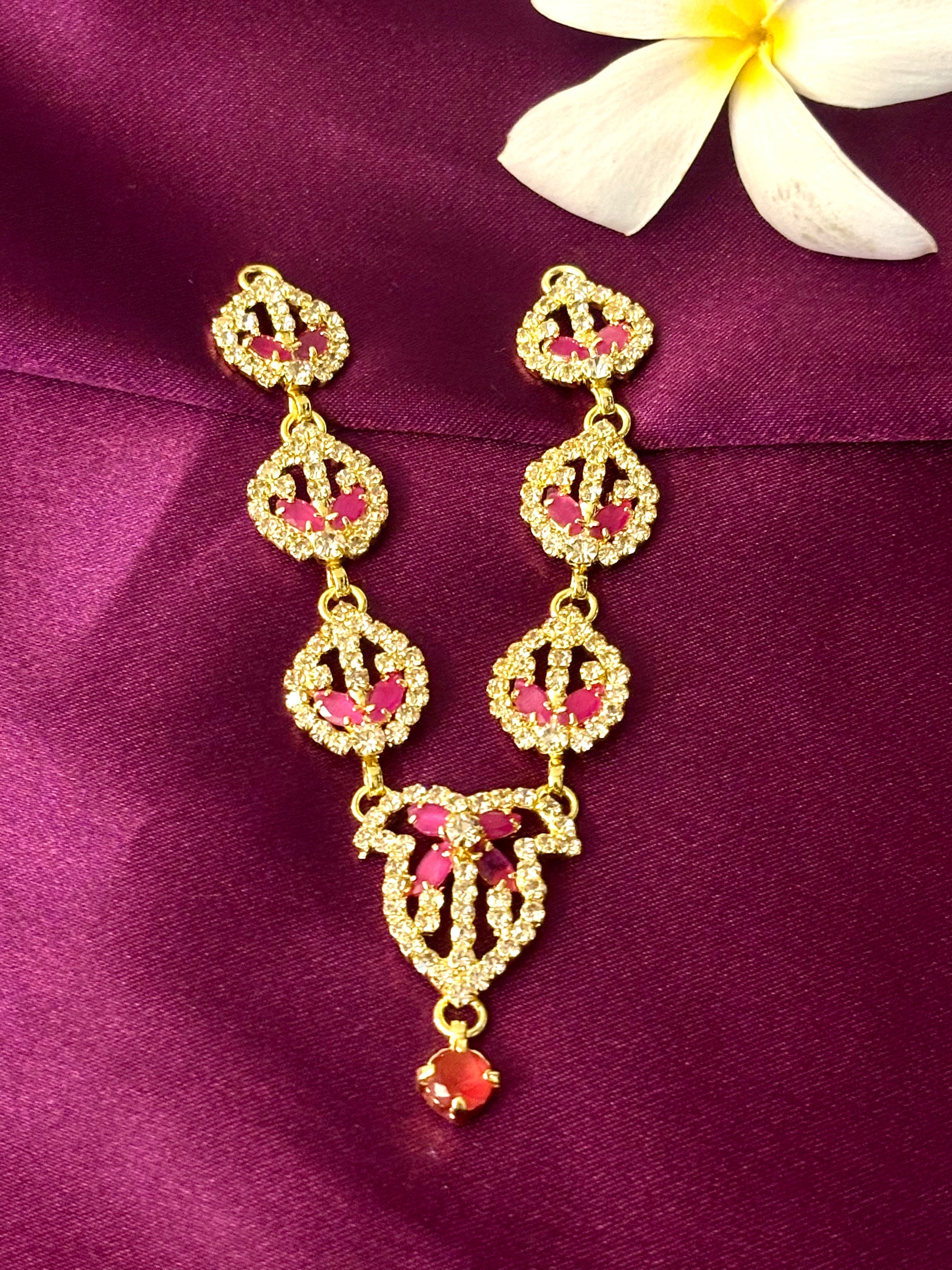 Handmade Tilakshringaara Necklace for Laddu Gopal Dress | Designer Kanha Ji Poshak & Bal Gopal Dress for Janmashtami Festival
