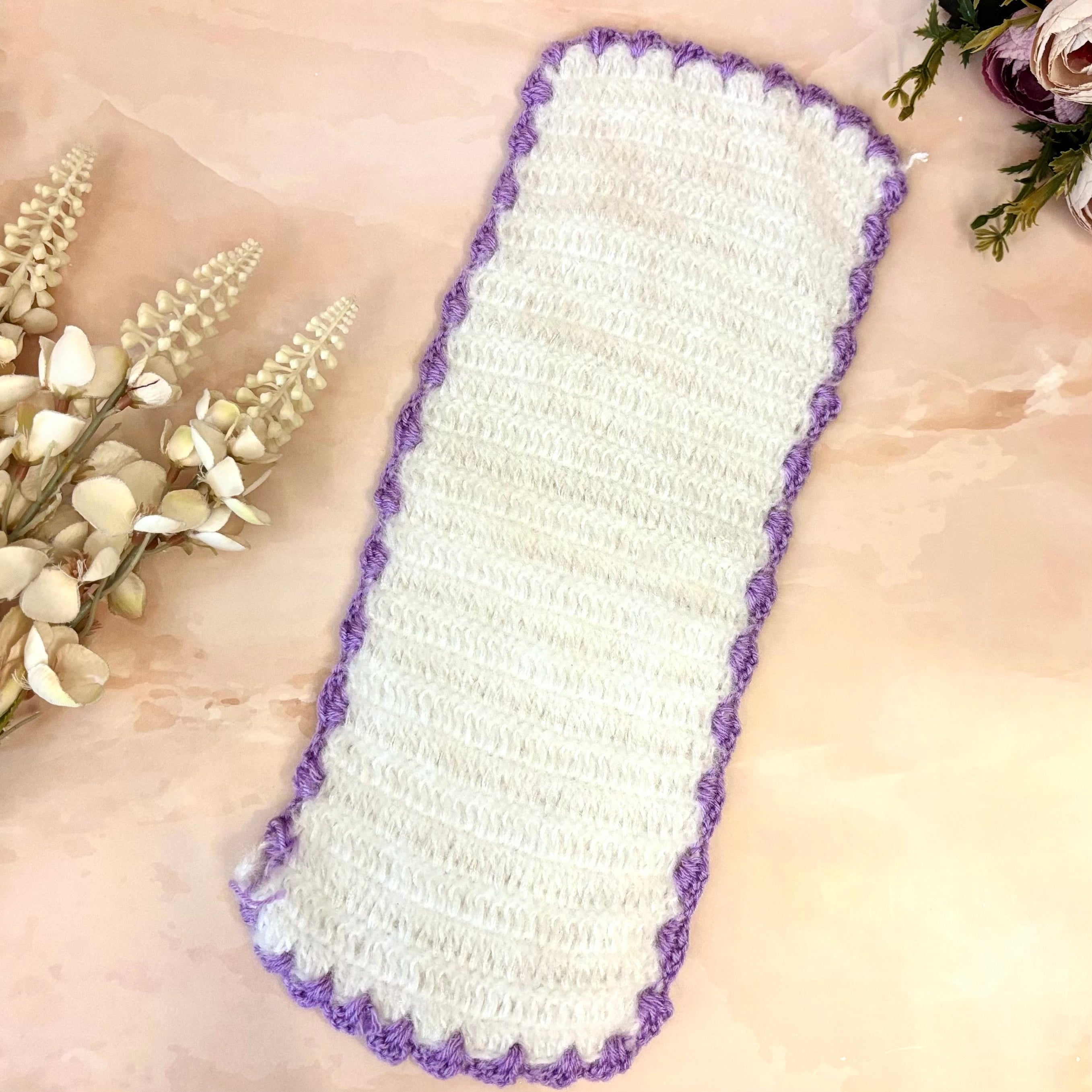 Handmade Lavender Snehlata Woollen Laddu Gopal Dress | Designer Kanha Ji Poshak for Janmashtami | Fancy Bal Gopal & Krishna Ji Dress