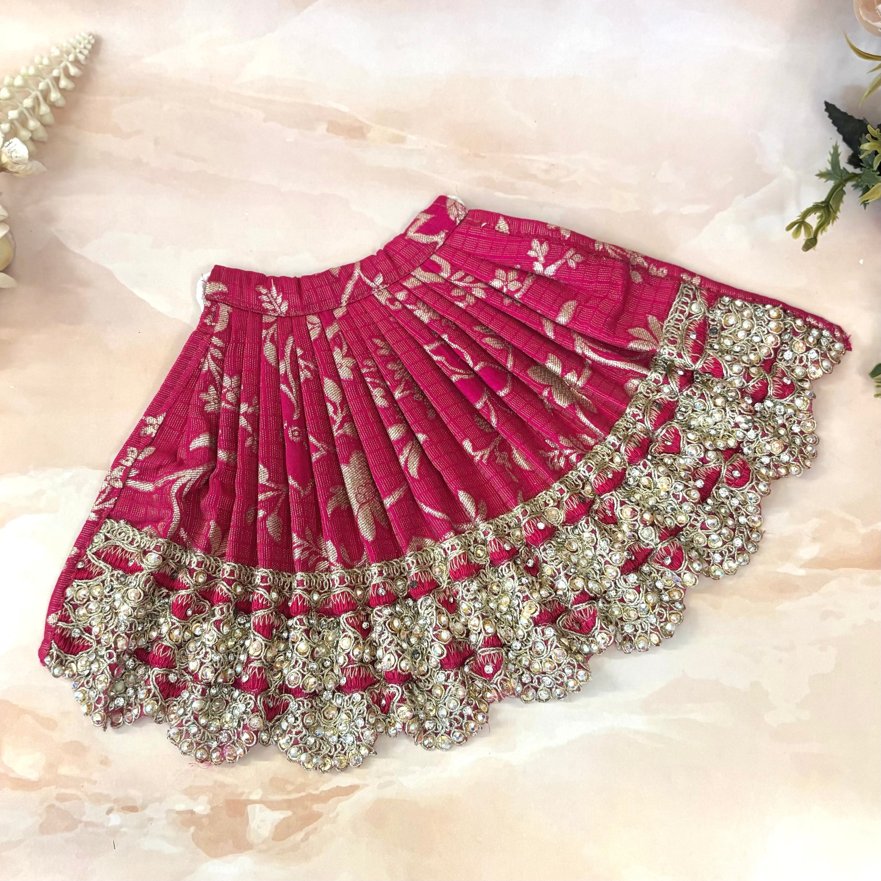 Handmade Designer Laddu Gopal Dress | Fancy Kanha Ji Poshak for Janmashtami | Bal Gopal & Krishna Ji Dress for Festivals