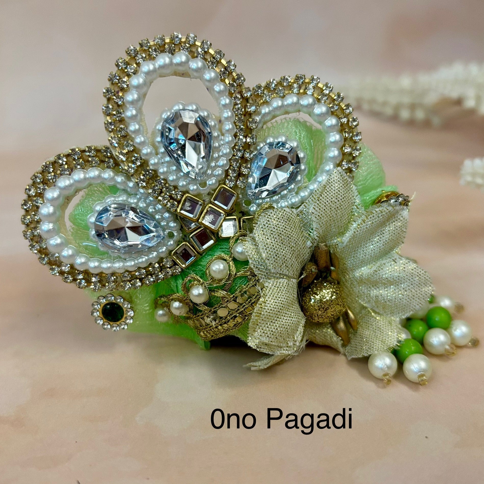 Handmade Teej Special Green Laddu Gopal Dress | Designer Kanha Ji Poshak for Janmashtami | Fancy Bal Gopal & Krishna Ji Dress