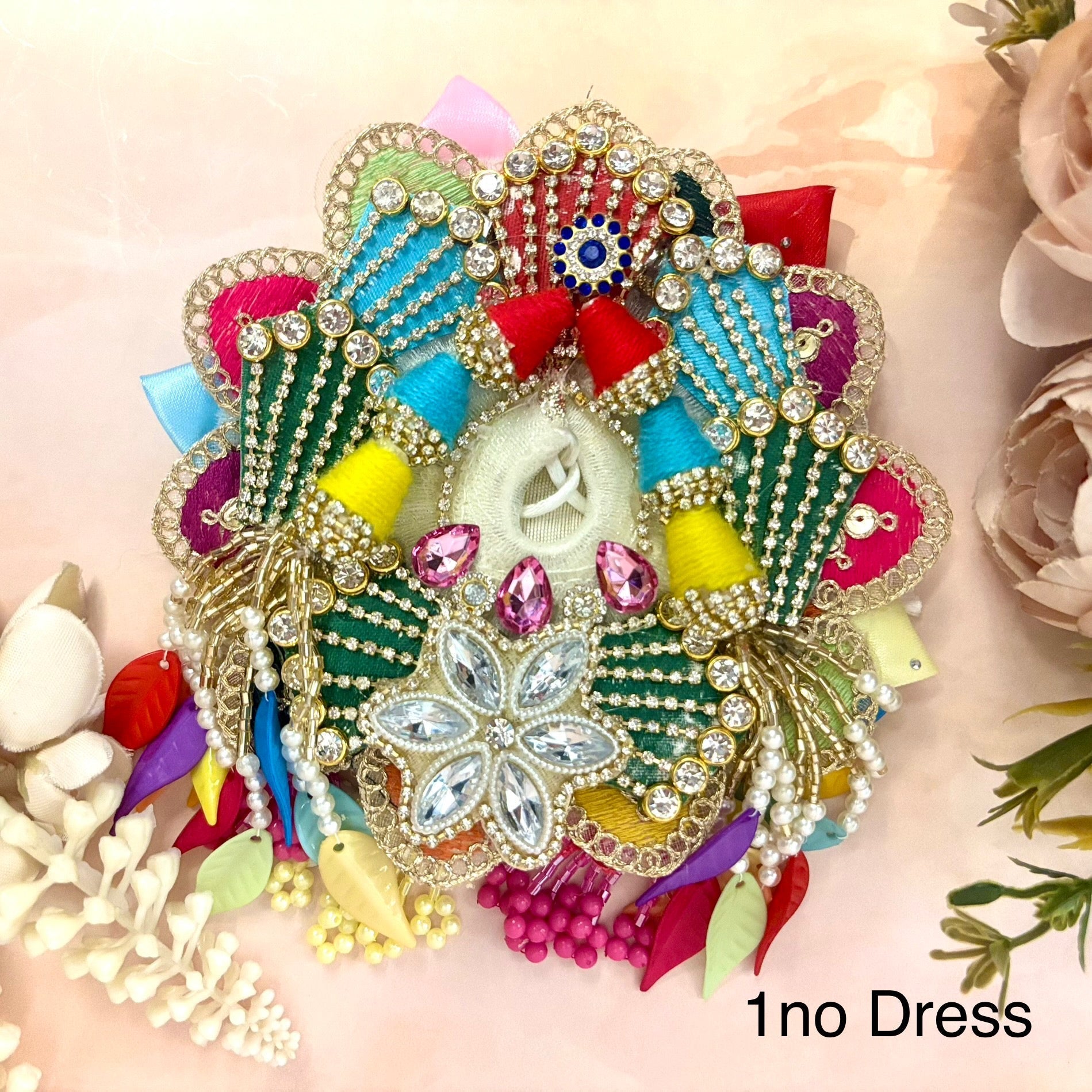 Handmade Holi Special Laddu Gopal Dress | Designer Kanha Ji Poshak & Fancy Bal Gopal Dress for Janmashtami Celebrations