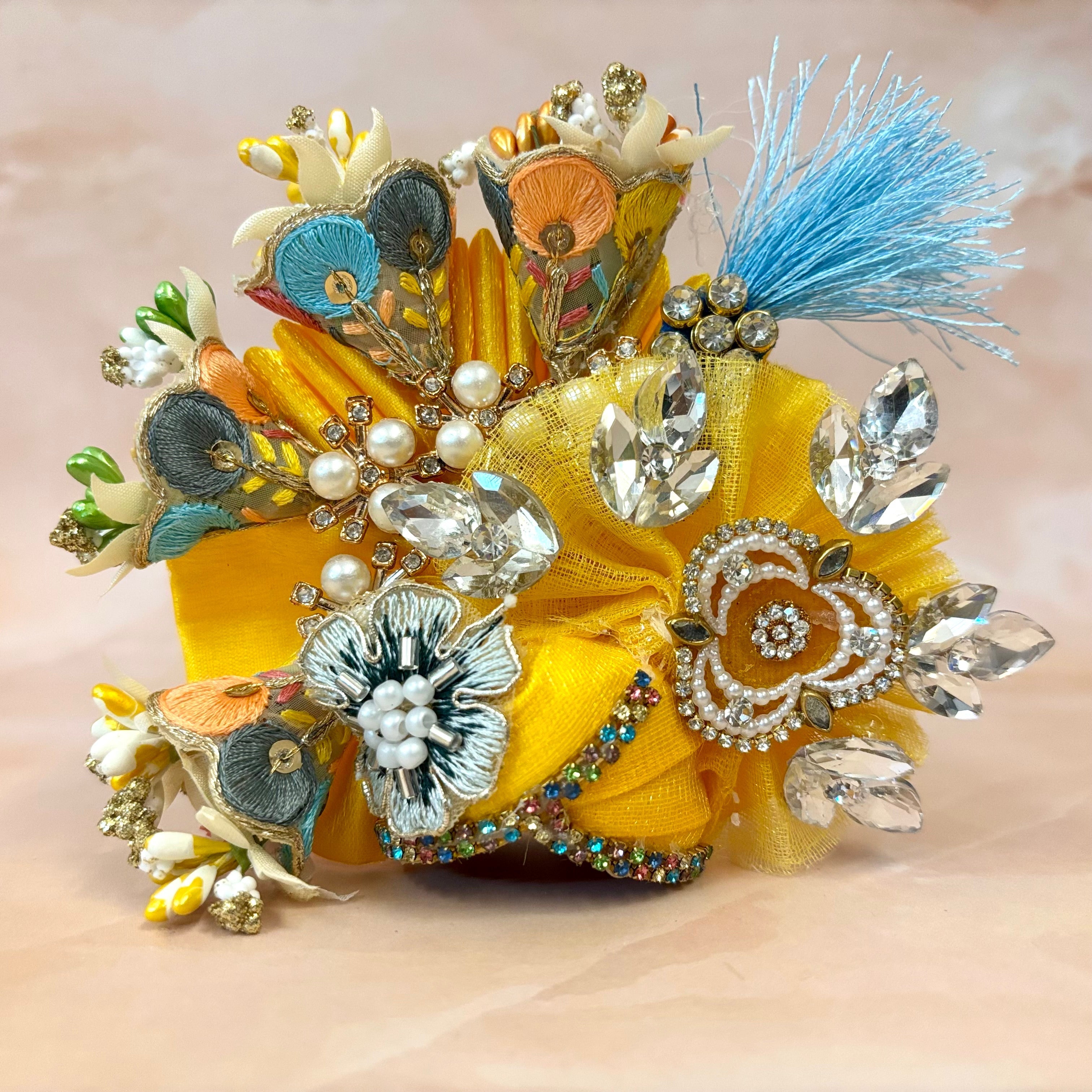 Handmade Designer Laddu Gopal Dress - Fancy Kanha Ji Poshak for Janmashtami, Bal Gopal Dress, Krishna Ji Dress, Perfect Festival Attire
