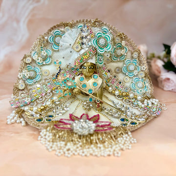 Handmade Designer Laddu Gopal Dress | Fancy Kanha Ji Poshak for Janmashtami | Bal Gopal & Krishna Ji Dress | Festive Attire for Celebrations