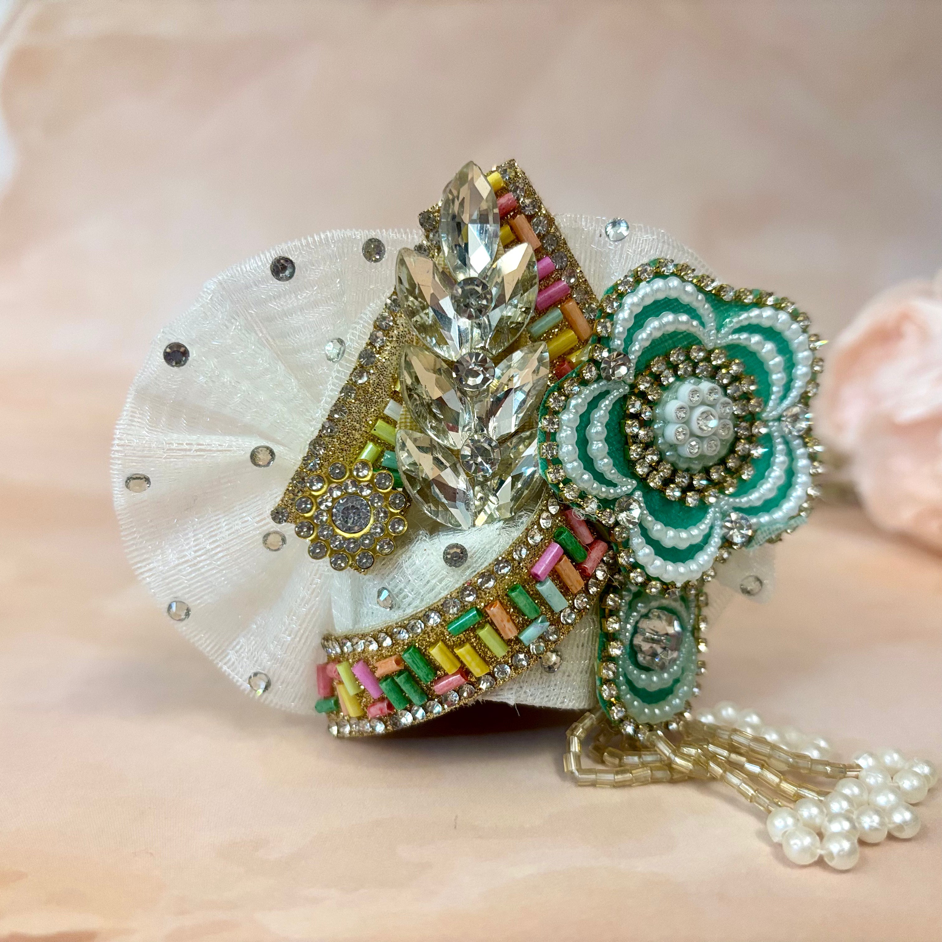 Handmade Designer Laddu Gopal Dress | Fancy Kanha Ji Poshak for Janmashtami | Bal Gopal & Krishna Ji Dress | Festive Attire for Celebrations