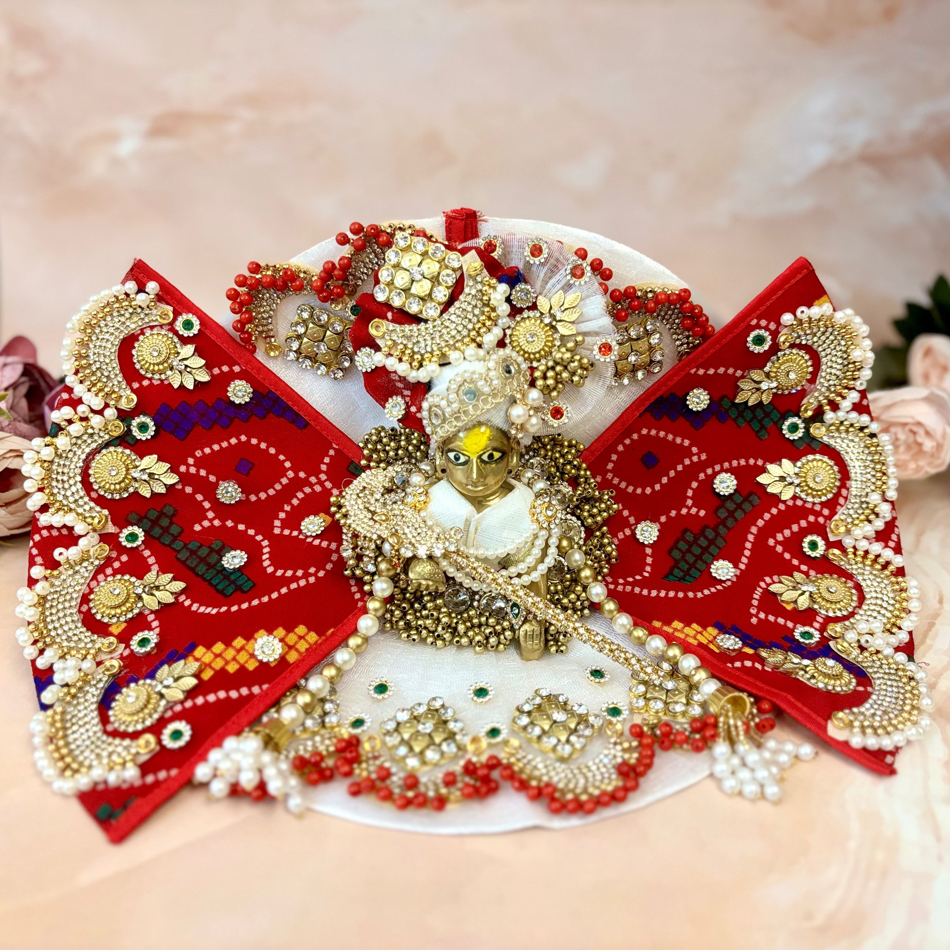 Handmade Designer Laddu Gopal Dress | Fancy Kanha Ji Poshak for Janmashtami | Bal Gopal & Krishna Ji Dress Collection