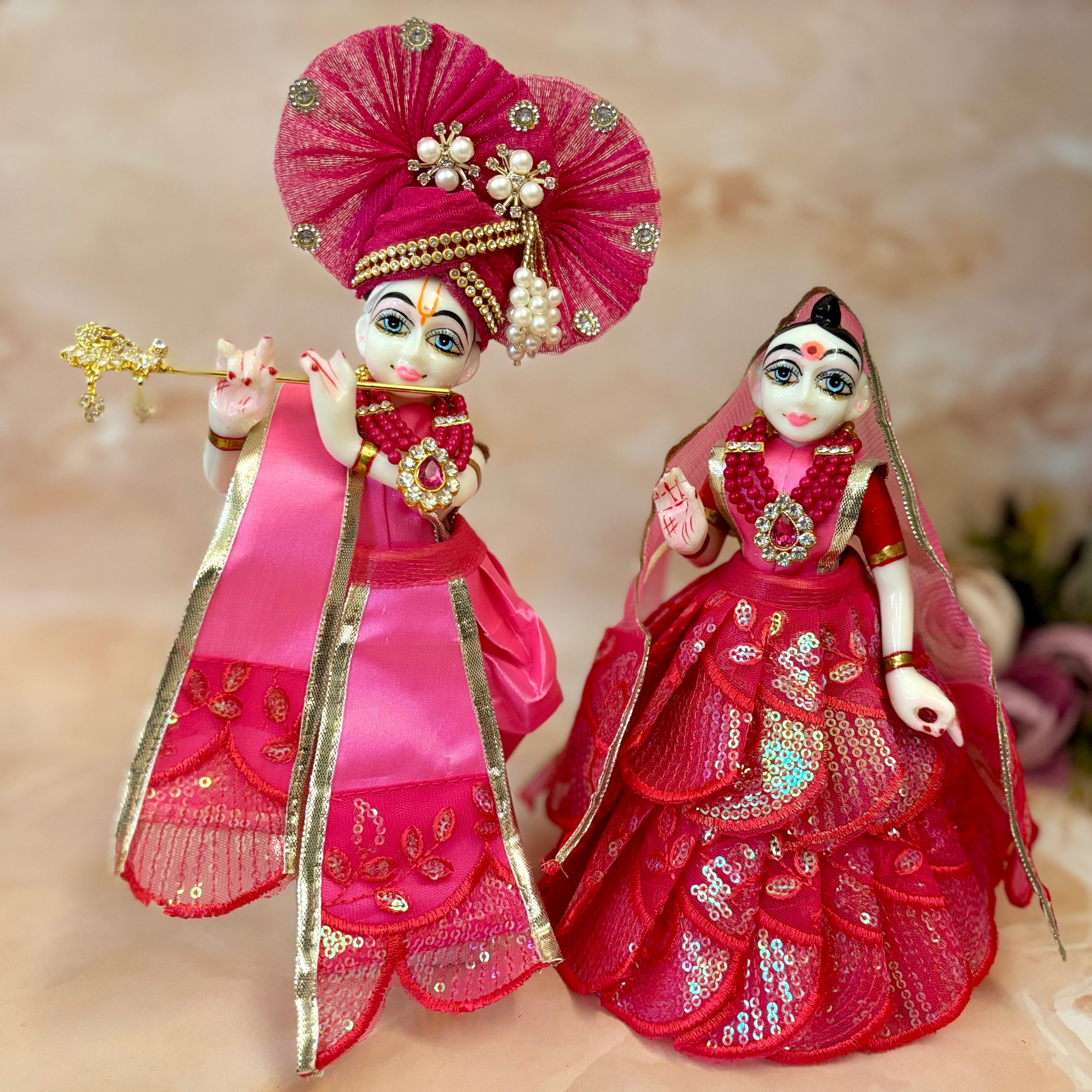 Handmade Designer Laddu Gopal Dress - Fancy Kanha Ji Poshak for Janmashtami, Bal Gopal Dress, Krishna Ji Dress, Festival Ready