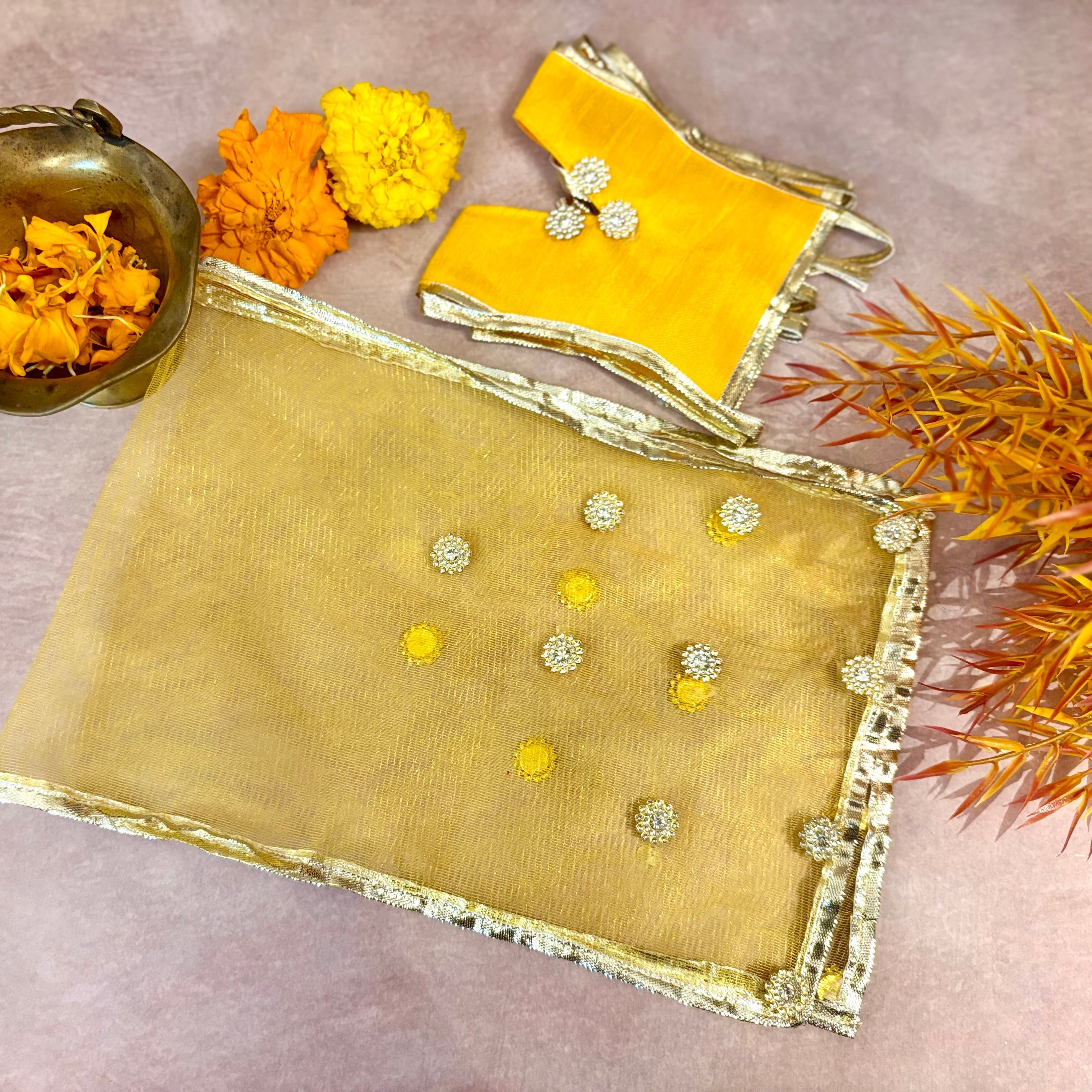 Handmade Designer Kanakyugal Radha Krishna Dress - Fancy Laddu Gopal Poshak for Janmashtami, Bal Gopal & Krishna Ji Dress Collection