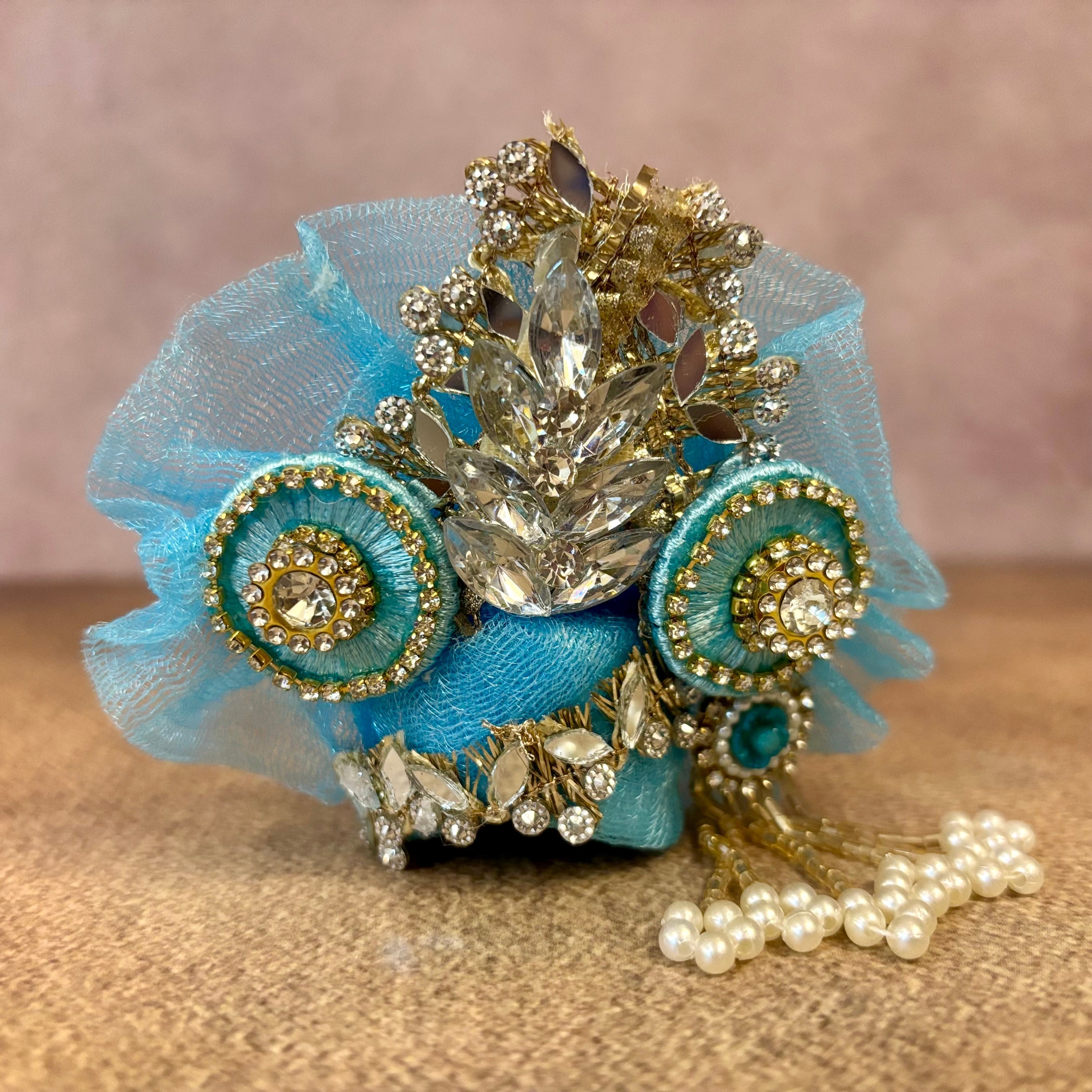 Handmade Designer Laddu Gopal Dress | Fancy Kanha Ji Poshak for Janmashtami | Bal Gopal & Krishna Ji Dress for Festivals