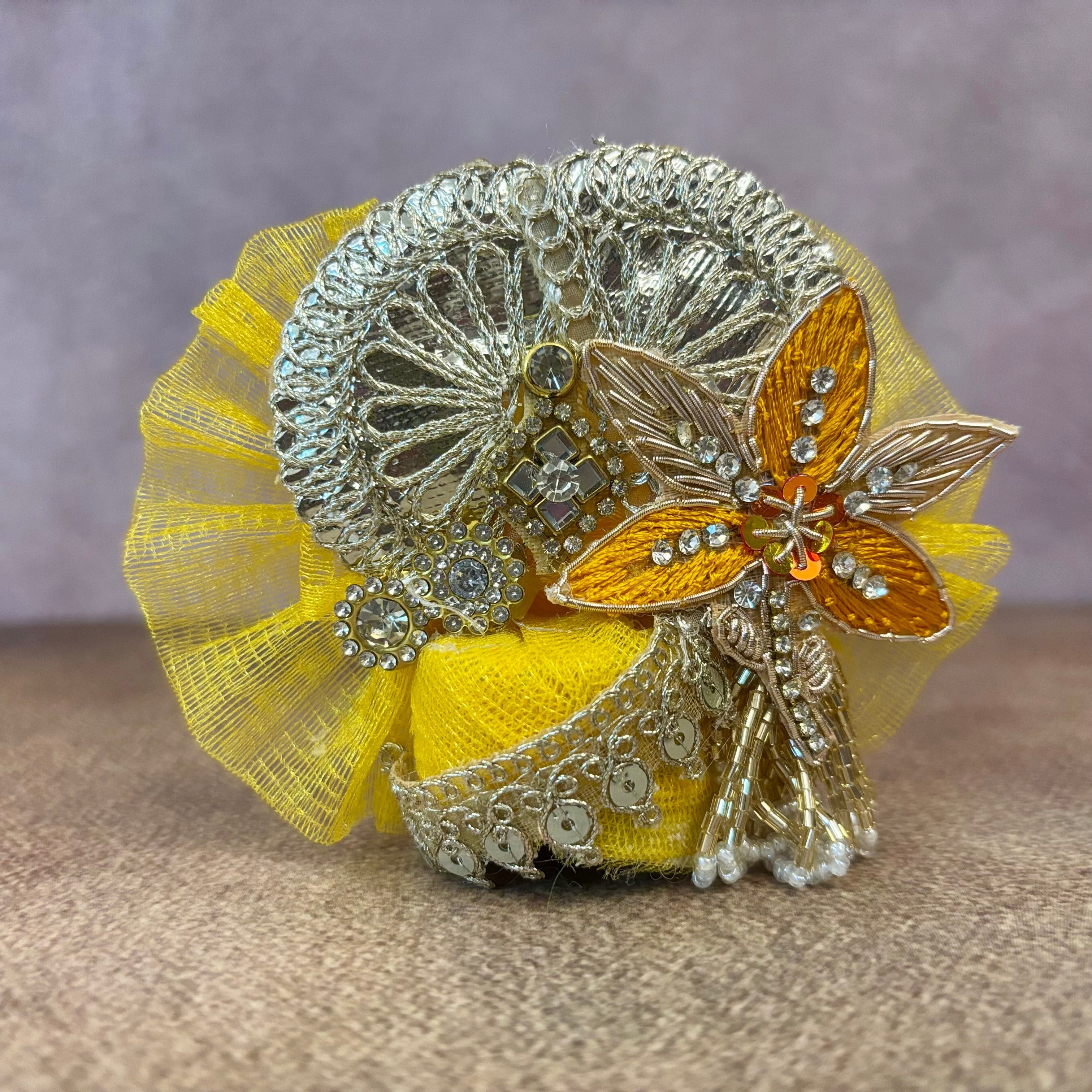 Handmade Kanakyugal Laddu Gopal Dress - Designer Bal Gopal Poshak for Janmashtami | Fancy Krishna Ji Dress for Festivals