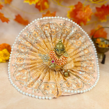Handmade Pushp Shringar Laddu Gopal Dress - Pack of 2, Designer Kanha Ji Poshak for Janmashtami, Fancy Bal Gopal & Krishna Ji Dress