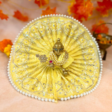 Grishmanand Handmade Laddu Gopal Dress Set (Pack of 2) - Designer Kanha Ji Poshak & Bal Gopal Dress for Janmashtami Festival