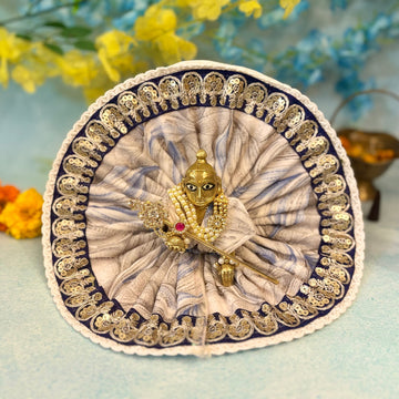 Handmade Madhurya Laddu Gopal Dress Set (Pack of 2) - Designer Kanha Ji Poshak for Janmashtami, Fancy Bal Gopal & Krishna Ji Dress