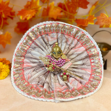 Handmade Amritya Laddu Gopal Dress Set (Pack of 2) - Designer Kanha Ji Poshak & Bal Gopal Dress for Janmashtami Festival