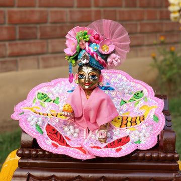 Handmade Yamuna Raas Laddu Gopal Poshak - Designer Kanha Ji Dress & Fancy Bal Gopal Dress for Janmashtami Celebrations