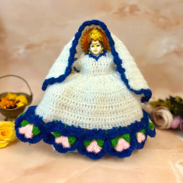 Handmade Kamakshi Woollen Laddu Gopal Dress | Designer Kanha Ji Poshak for Janmashtami | Fancy Bal Gopal & Krishna Ji Dress