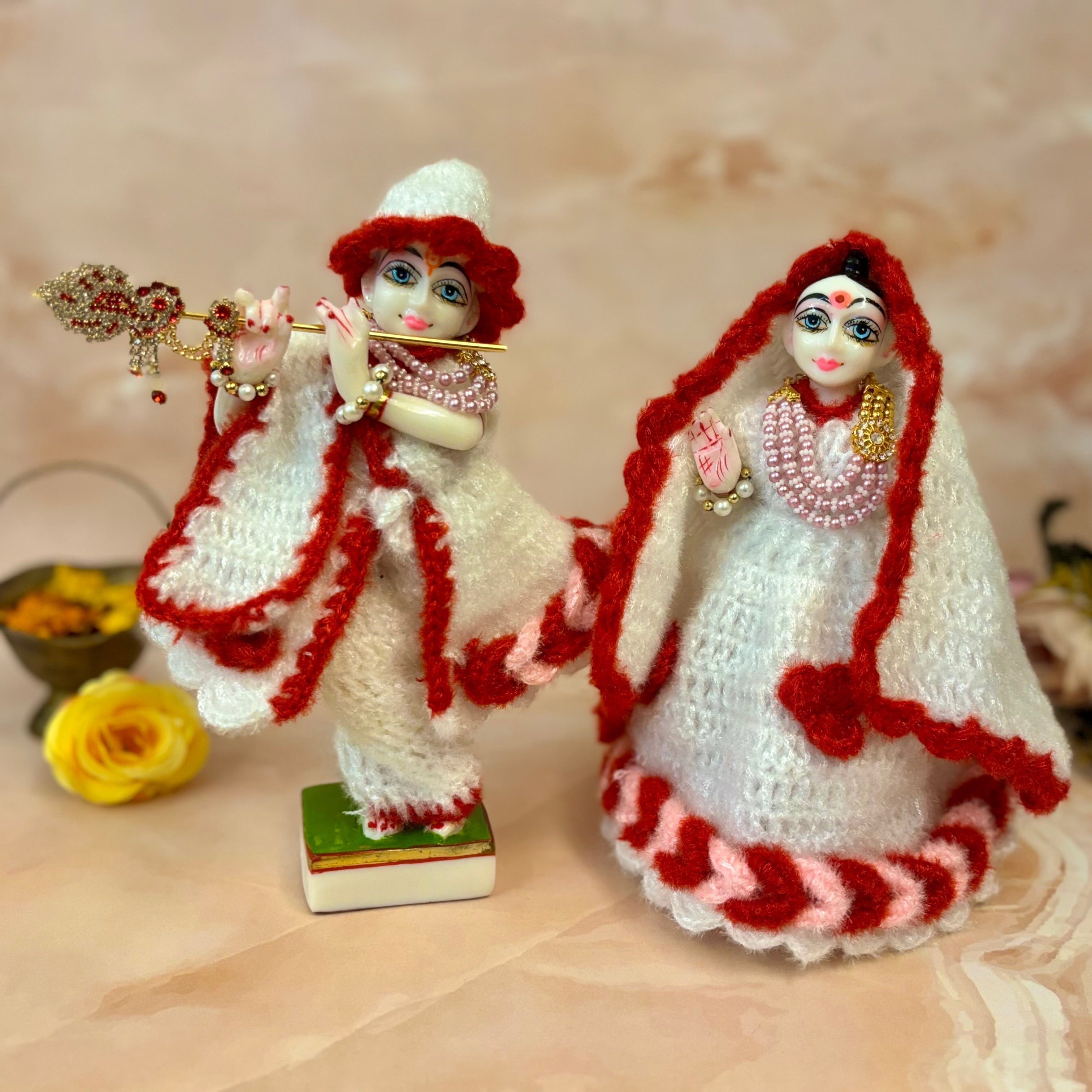 Handmade Designer Laddu Gopal Dress - Fancy Kanha Ji Poshak for Janmashtami, Bal Gopal Dress, Krishna Ji Dress, Perfect Festival Outfit