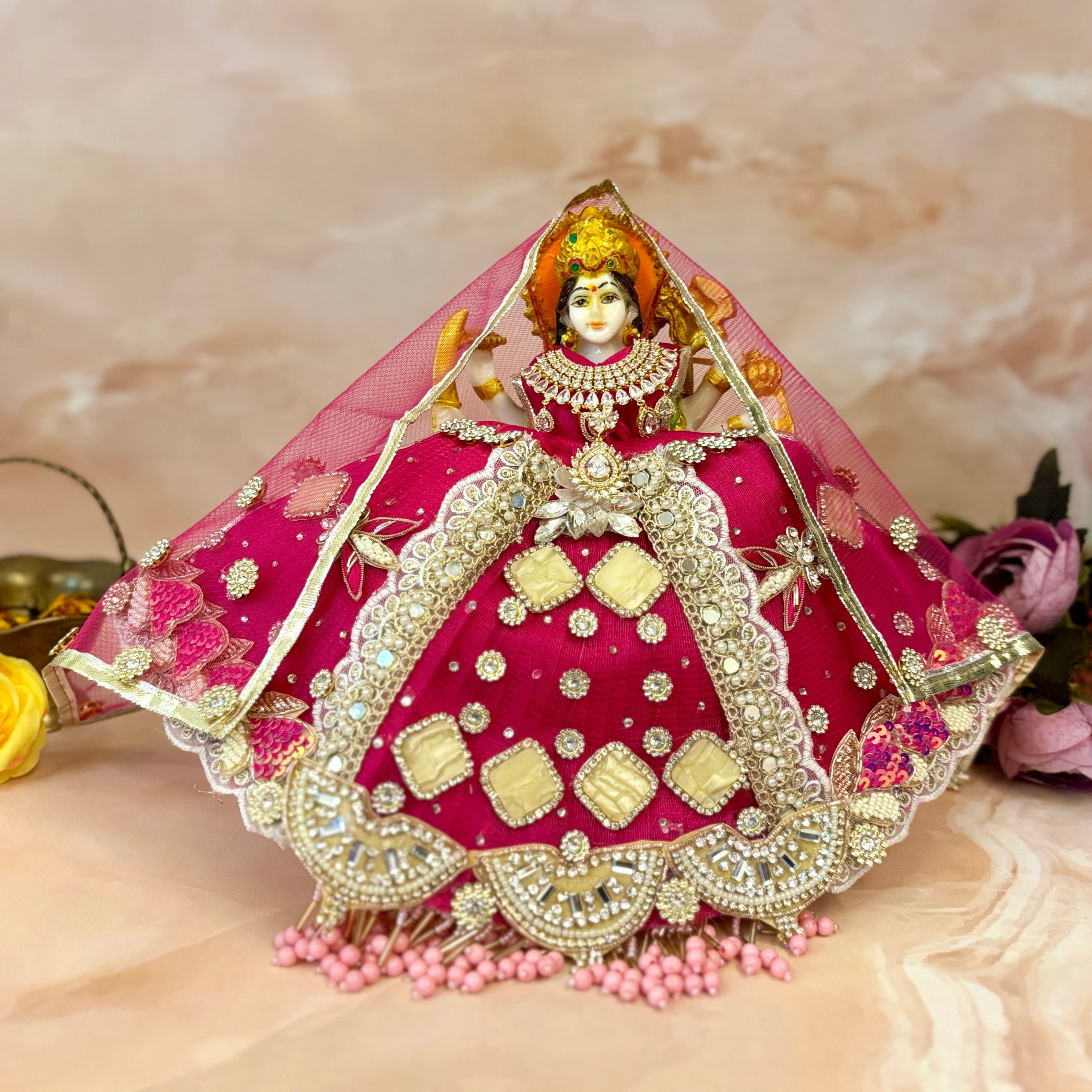 Handmade Designer Rasika Shringar Laddu Gopal Dress | Fancy Kanha Ji Poshak for Janmashtami | Bal Gopal & Krishna Ji Dress