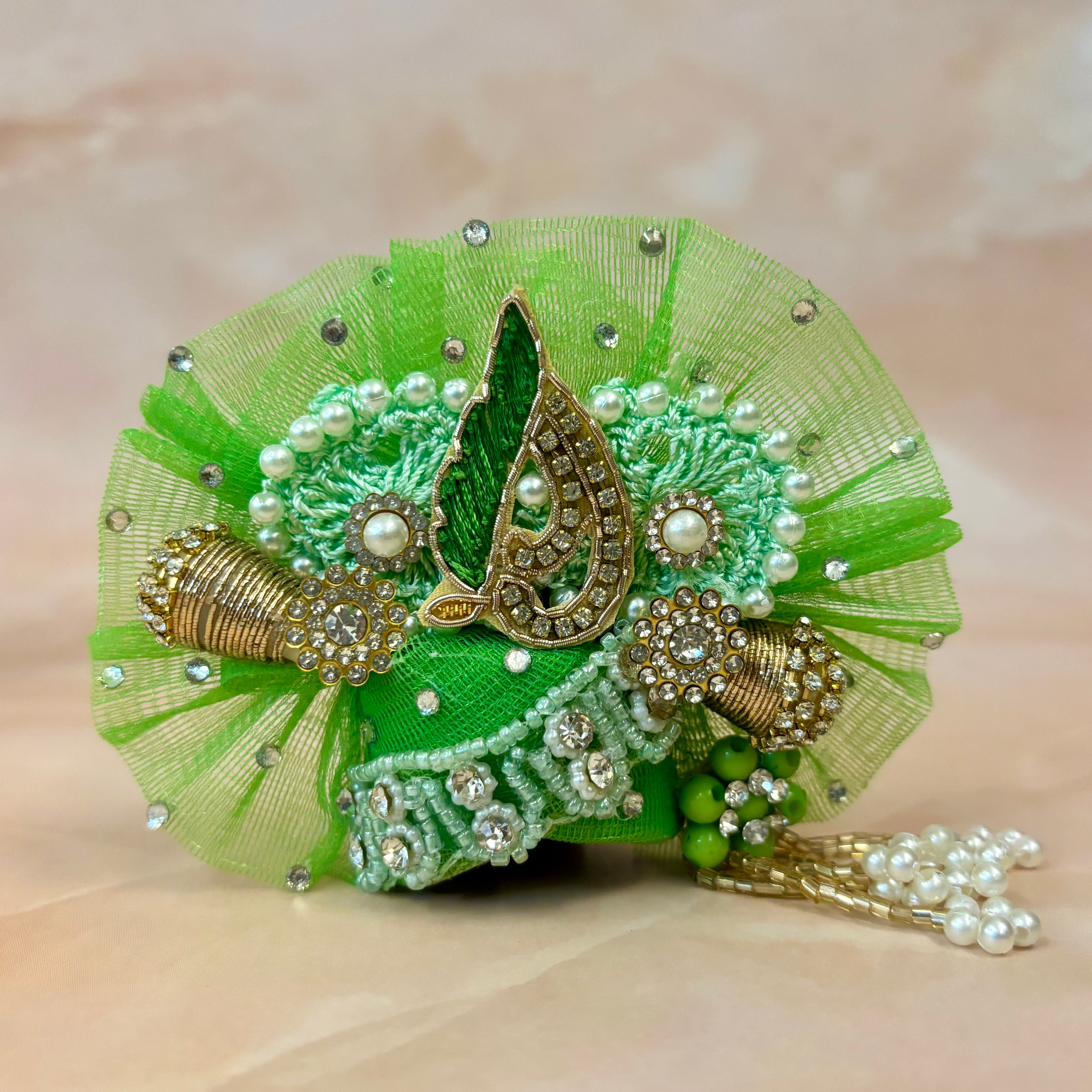 Handmade Designer Laddu Gopal Dress | Fancy Kanha Ji Poshak for Janmashtami | Bal Gopal & Krishna Ji Dress for Festivals