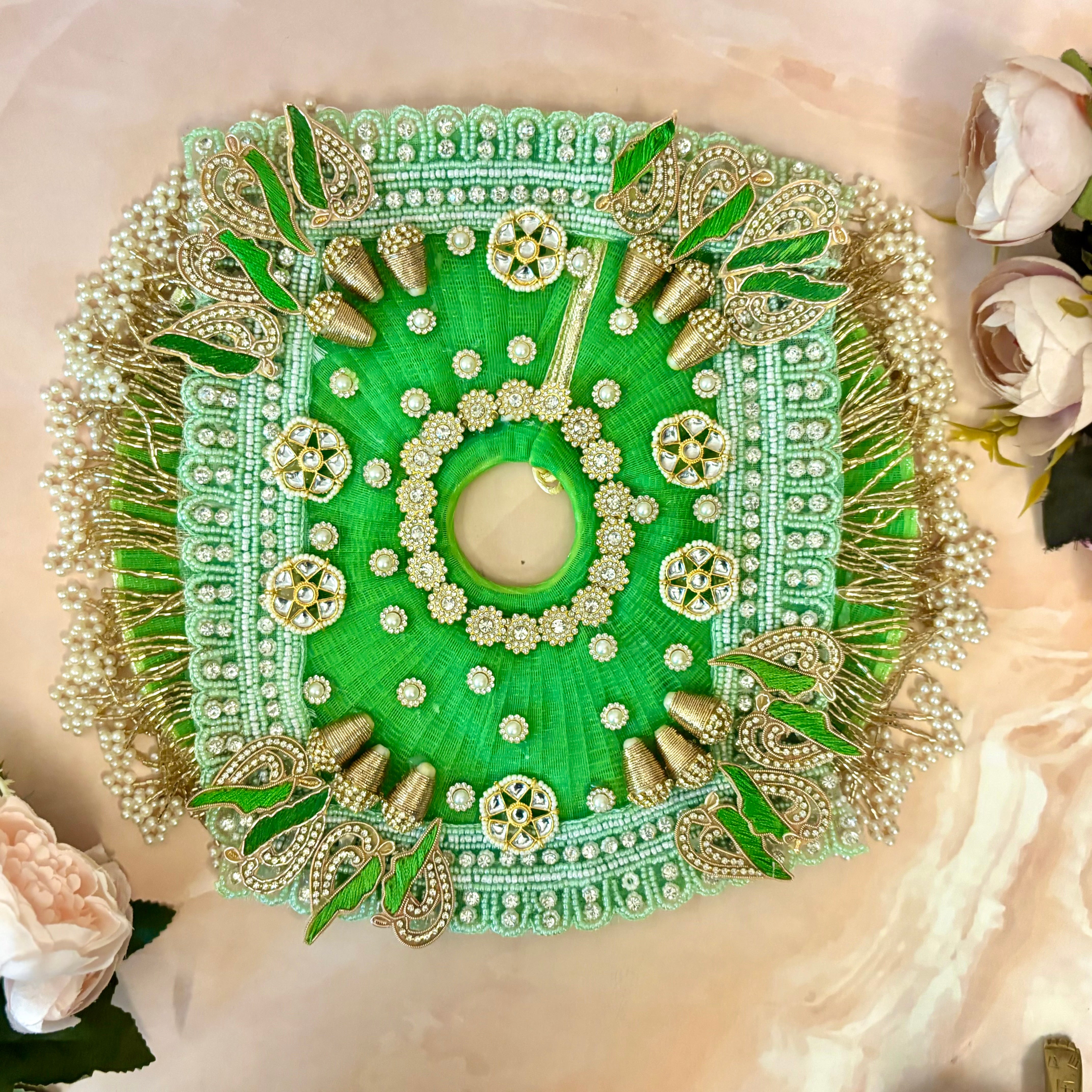 Handmade Designer Laddu Gopal Dress | Fancy Kanha Ji Poshak for Janmashtami | Bal Gopal & Krishna Ji Dress for Festivals