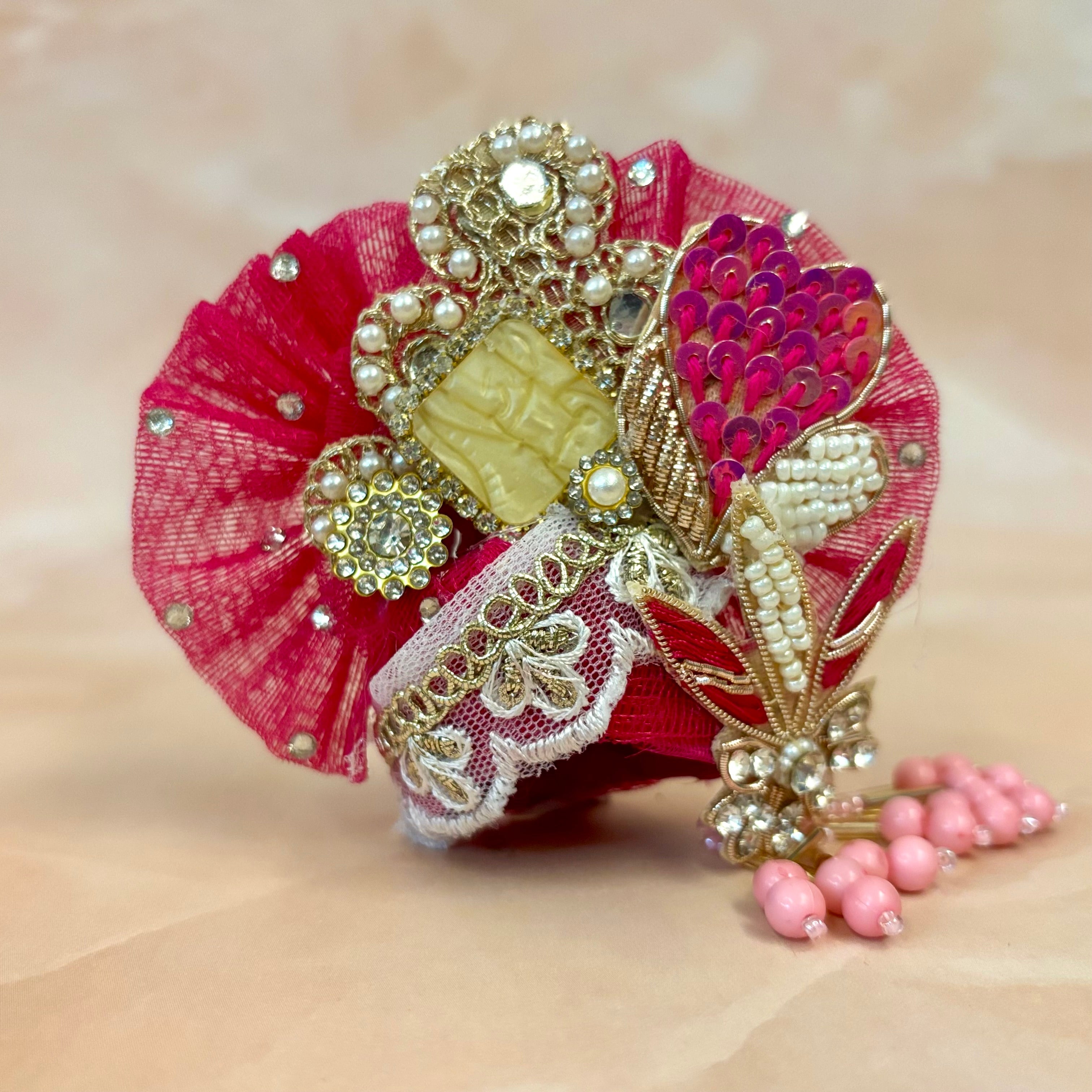 Handmade Designer Laddu Gopal Dress | Fancy Kanha Ji Poshak for Janmashtami | Elegant Bal Gopal & Krishna Ji Dress