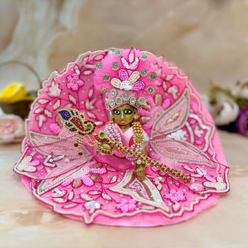 Handmade Designer Laddu Gopal Dress - Fancy Kanha Ji Poshak for Janmashtami, Bal Gopal Dress, Krishna Ji Dress, Perfect Festival Attire