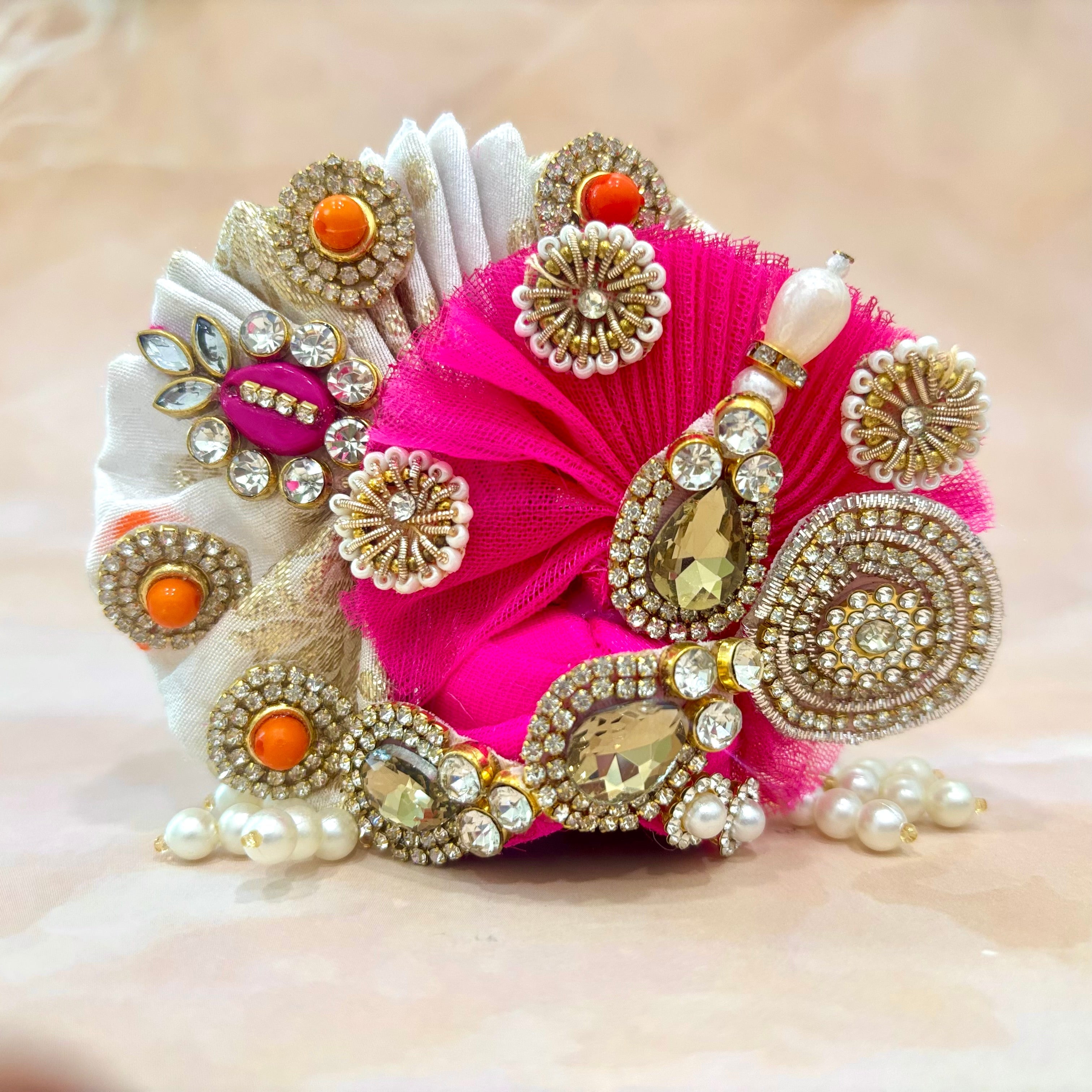 Handmade Designer Laddu Gopal Dress | Fancy Kanha Ji Poshak for Janmashtami | Bal Gopal & Krishna Ji Dress for Festivals