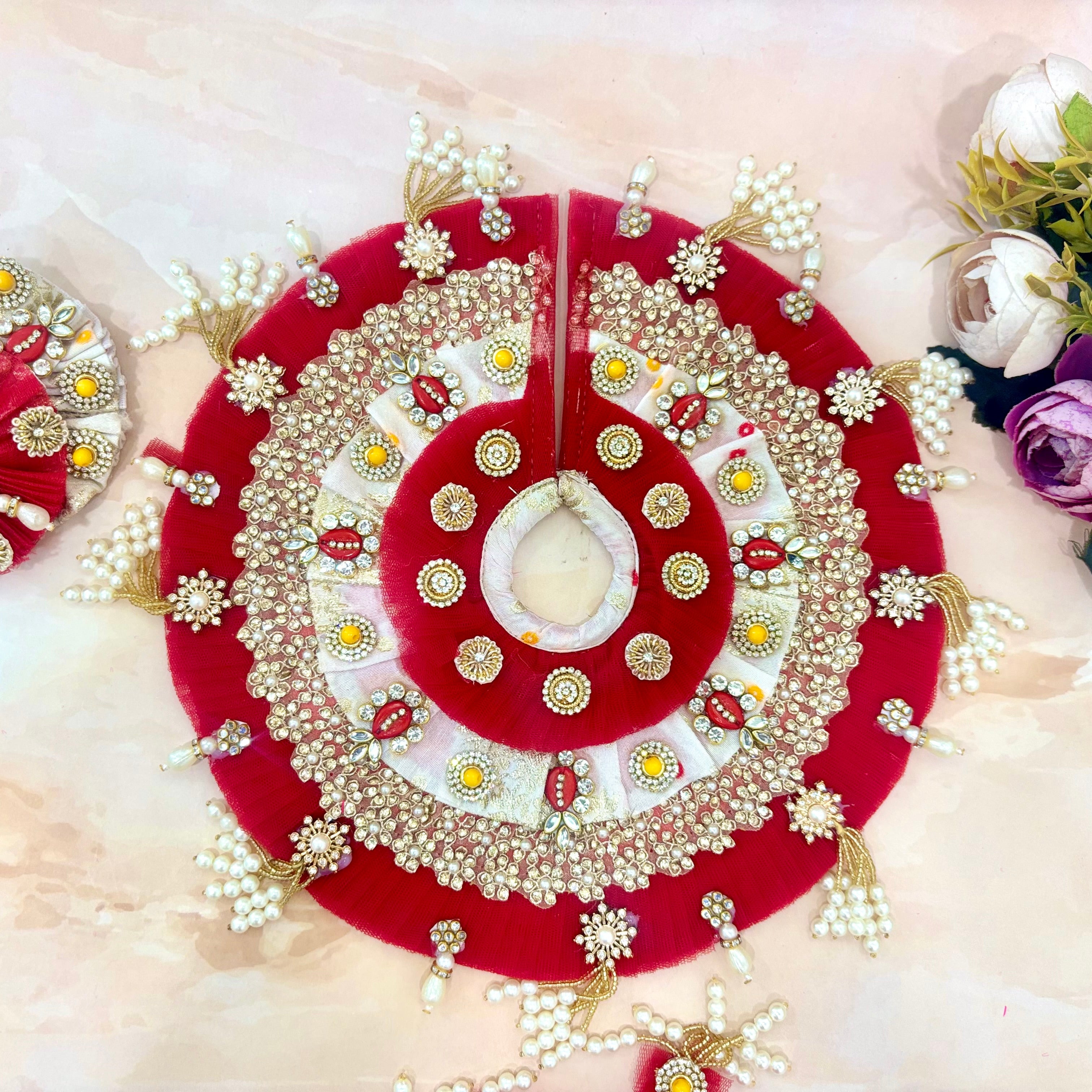 Handmade Designer Laddu Gopal Dress - Fancy Kanha Ji Poshak for Janmashtami | Bal Gopal & Krishna Ji Dress | Perfect Festival Outfit