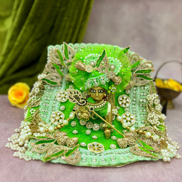 Handmade Designer Laddu Gopal Dress | Fancy Kanha Ji Poshak for Janmashtami | Bal Gopal & Krishna Ji Dress for Festivals