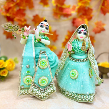 Handmade Designer Laddu Gopal Dress | Fancy Kanha Ji Poshak for Janmashtami | Bal Gopal & Krishna Ji Dress for Festivals