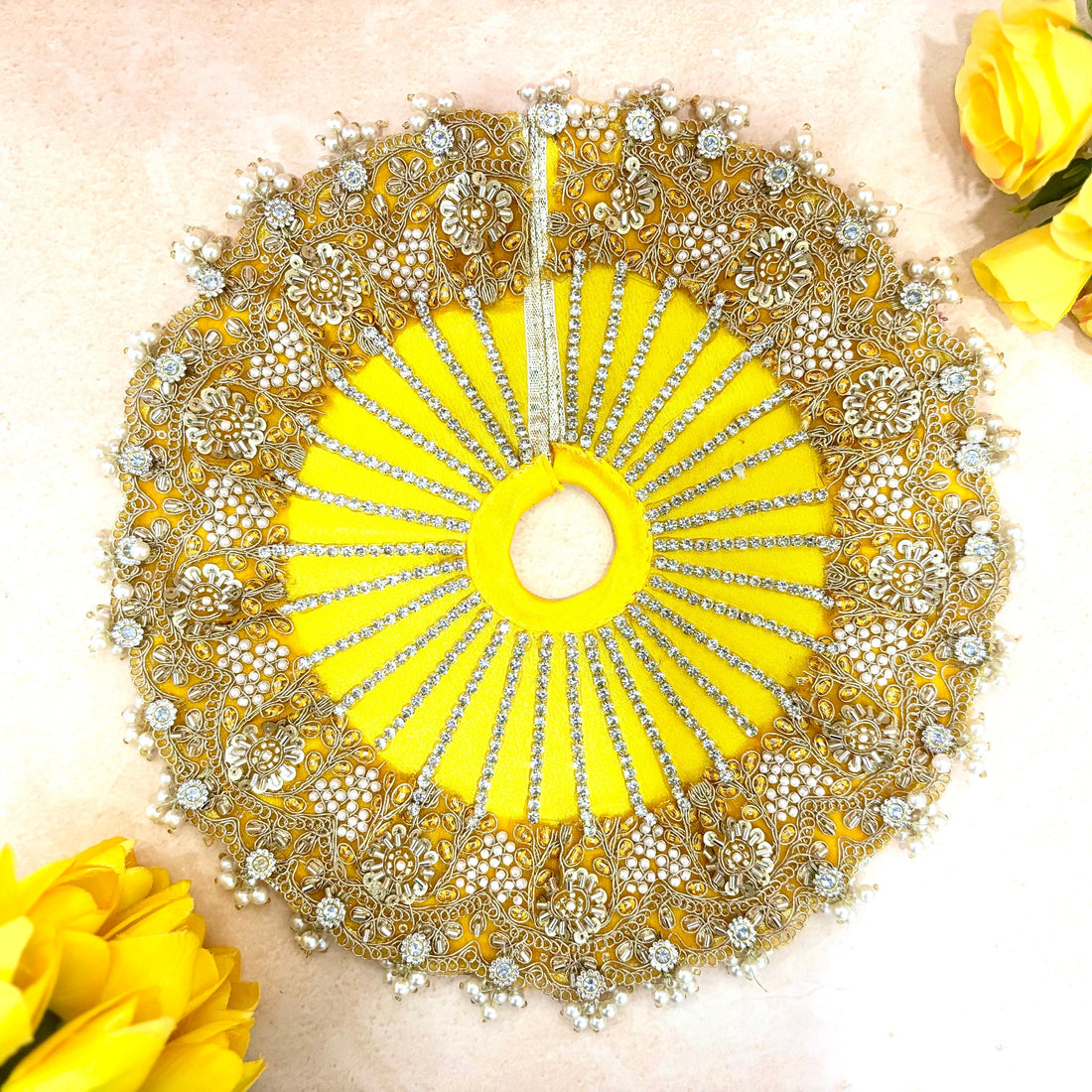 Handmade Laddu Gopal Dress - Designer Kanha Ji Poshak for Janmashtami | Fancy Bal Gopal Dress & Krishna Ji Dress for Festivals