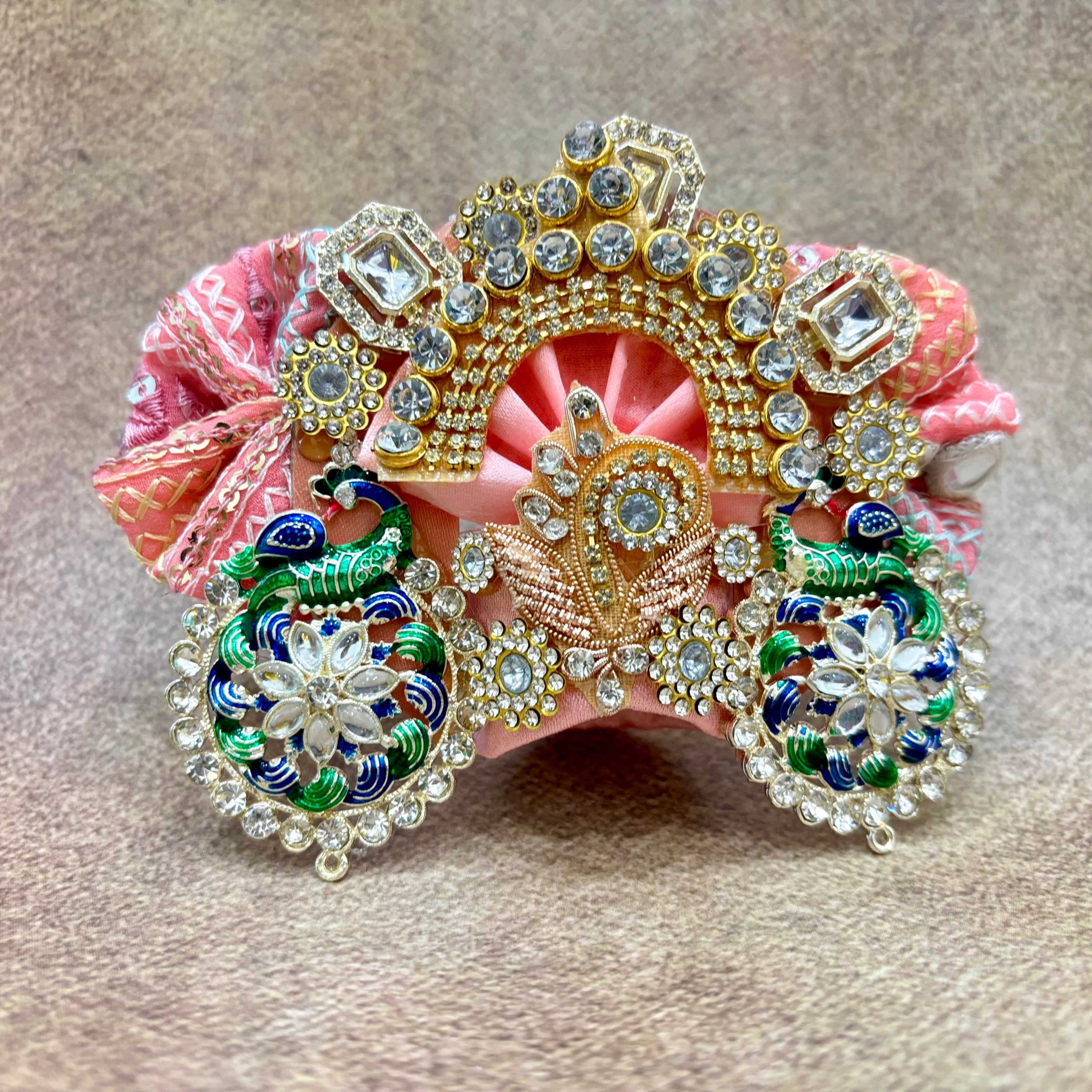 Handmade Divyarajsi Laddu Gopal Dress - Designer Kanha Ji Poshak, Fancy Bal Gopal Dress for Janmashtami Celebration