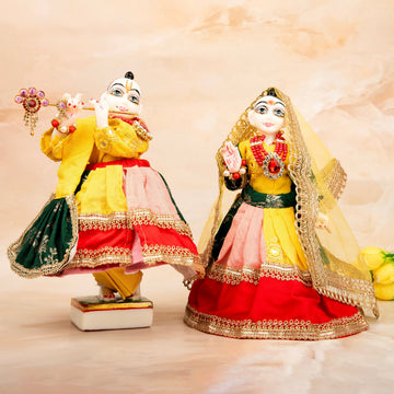 Handmade Designer Laddu Gopal Dress - Fancy Kanha Ji Poshak for Janmashtami, Bal Gopal Dress, Krishna Ji Dress, Festival Attire