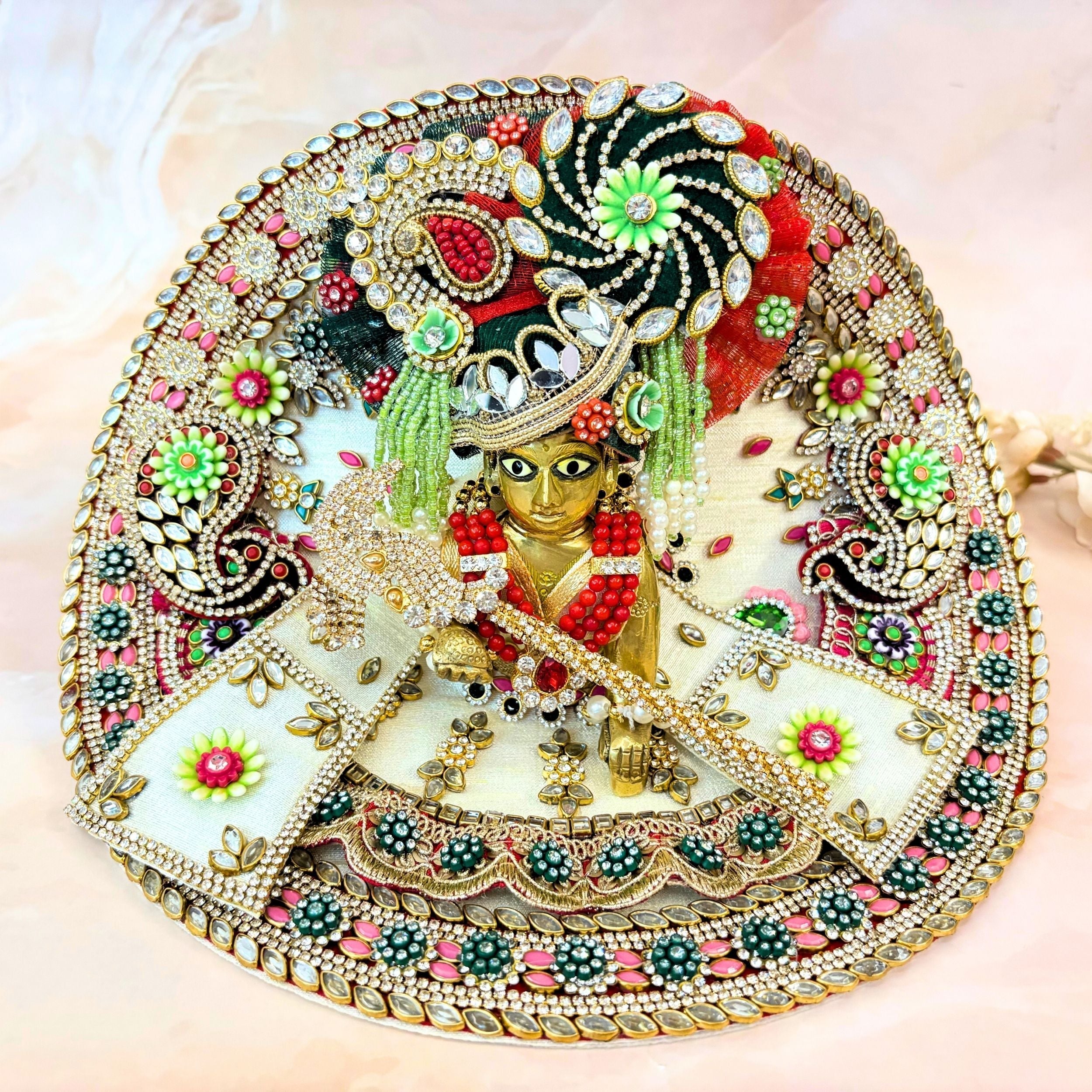 Handmade Designer Laddu Gopal Dress | Fancy Kanha Ji Poshak for Janmashtami | Bal Gopal & Krishna Ji Dress Collection
