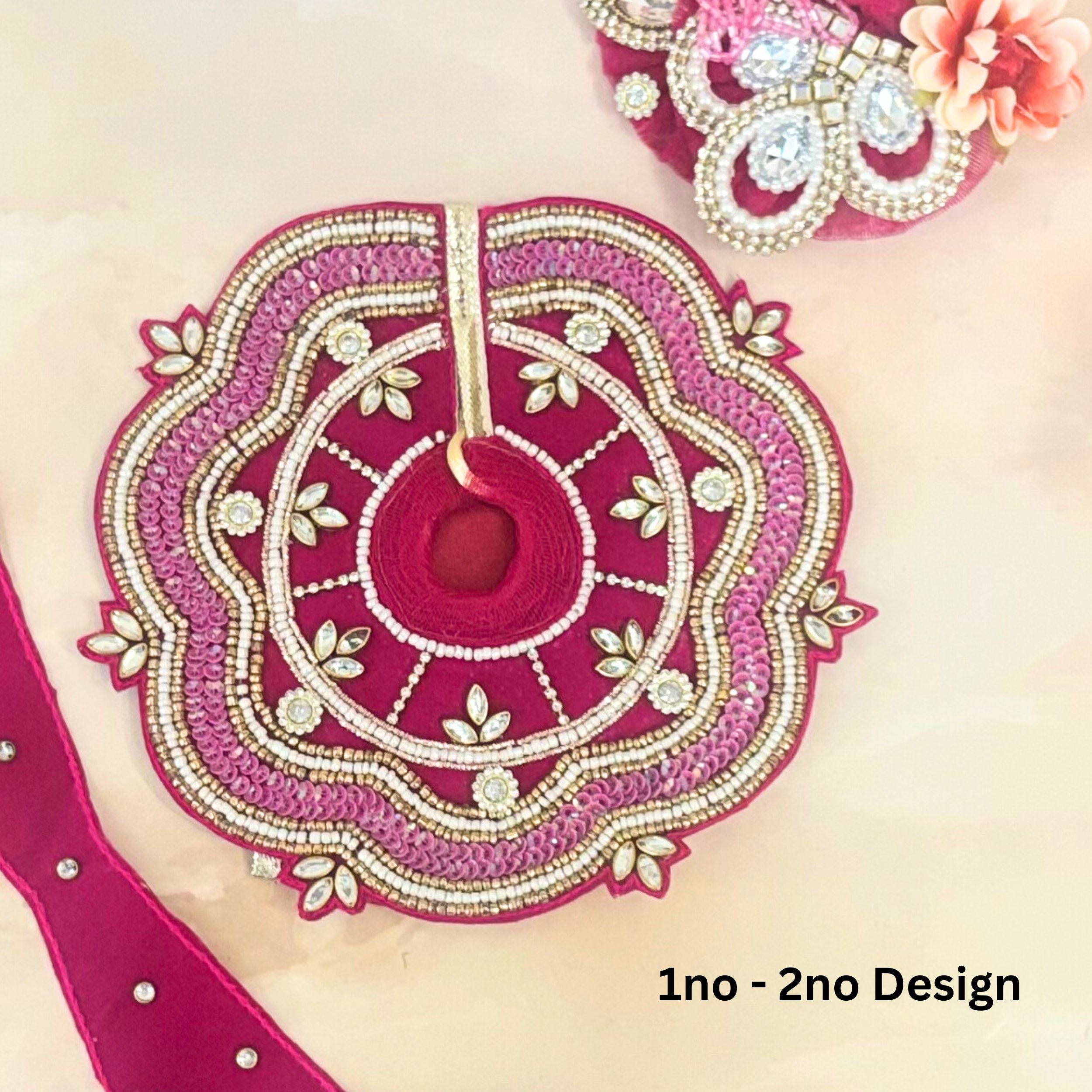 Handmade Designer Laddu Gopal Dress | Fancy Kanha Ji Poshak for Janmashtami | Bal Gopal & Krishna Ji Dress for Festivals